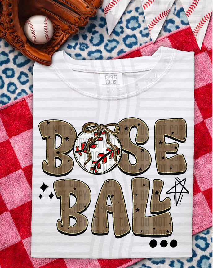 BASEBALL RETRO TEE -VARIETY OF COLORS