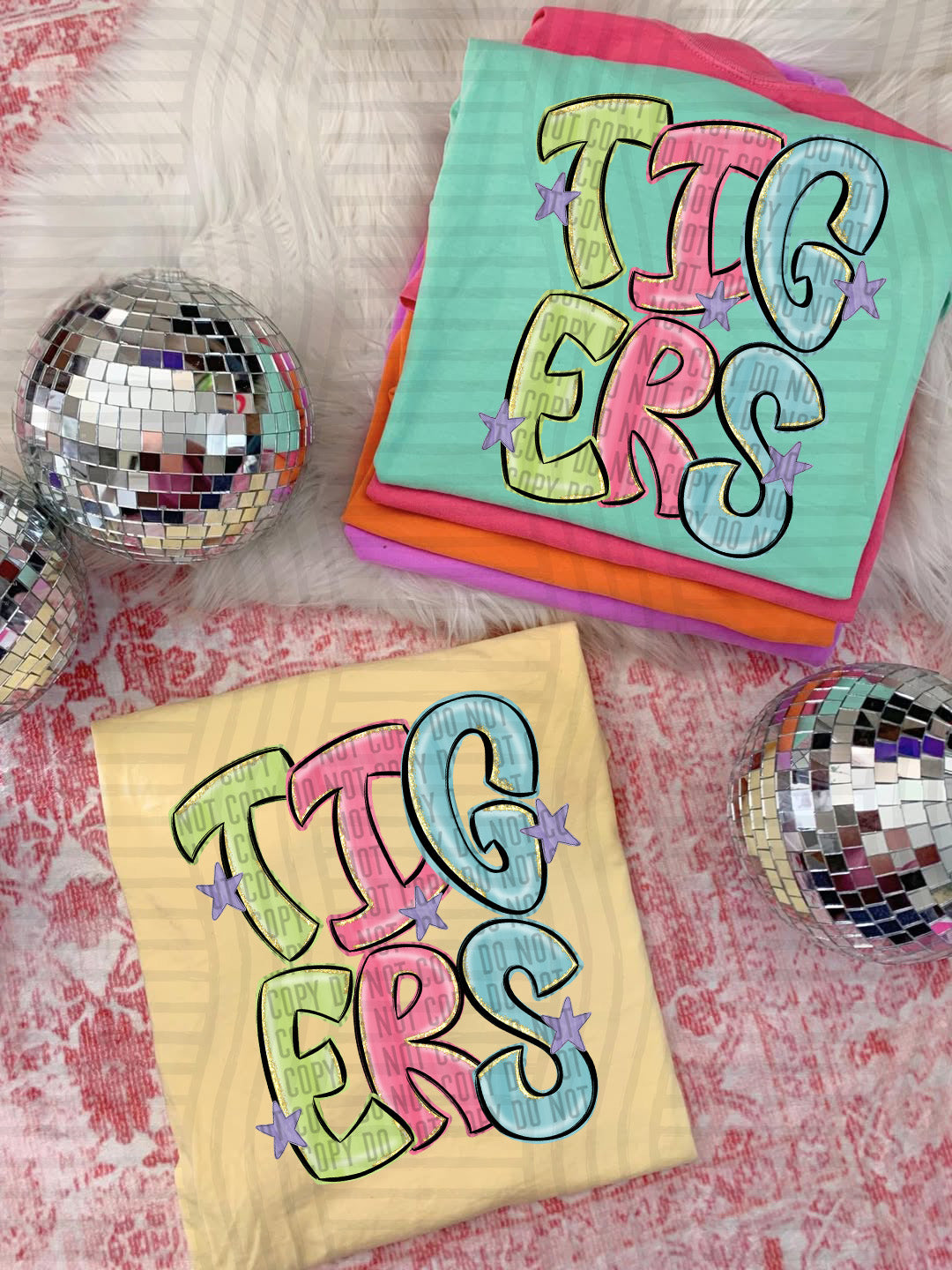 MASOT GLITTERY & PREPPY TEES