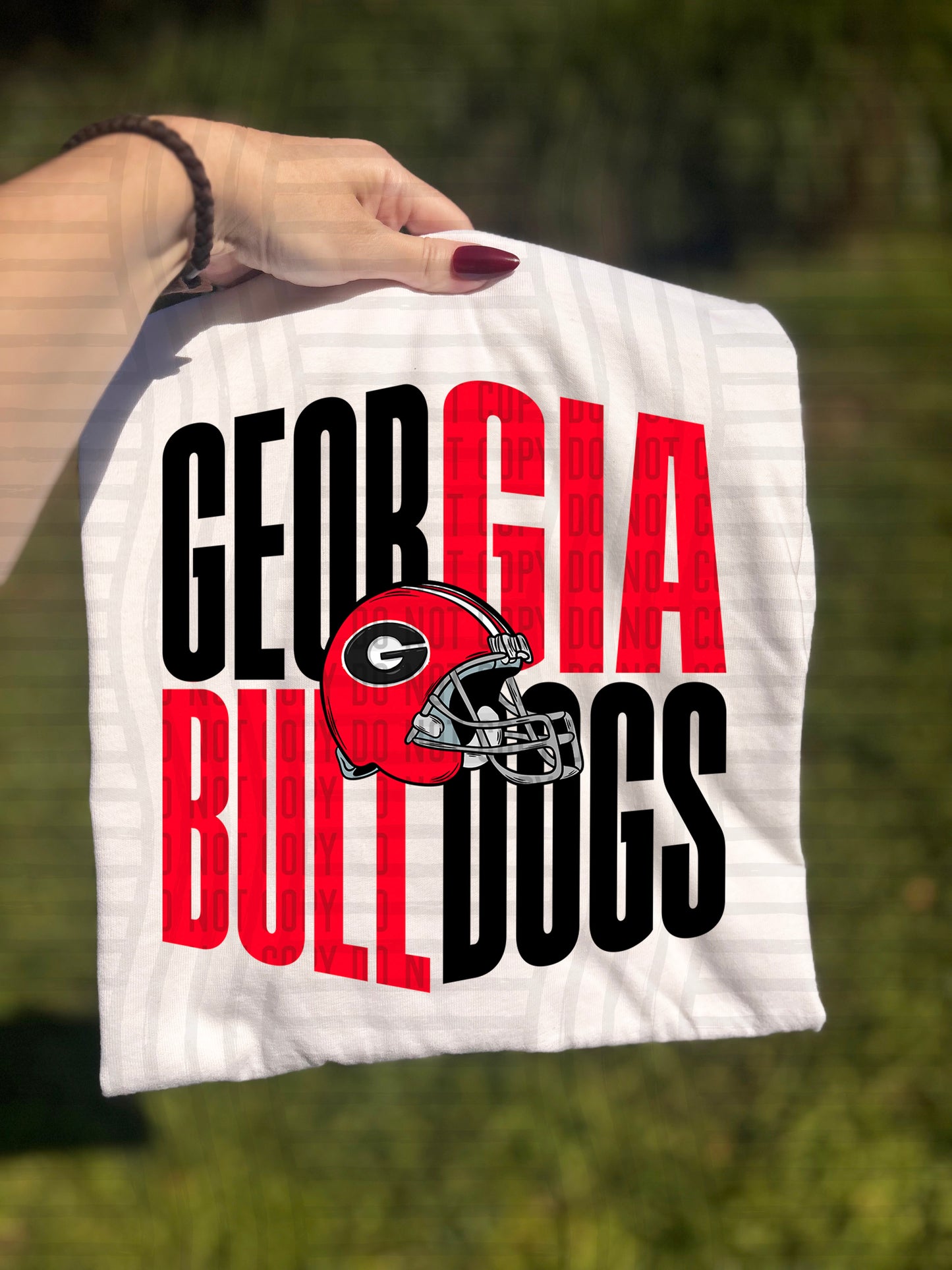 COLLEGE WORD ART TEE