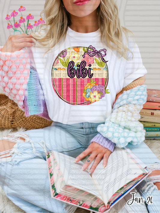 FLORAL NAME TEES