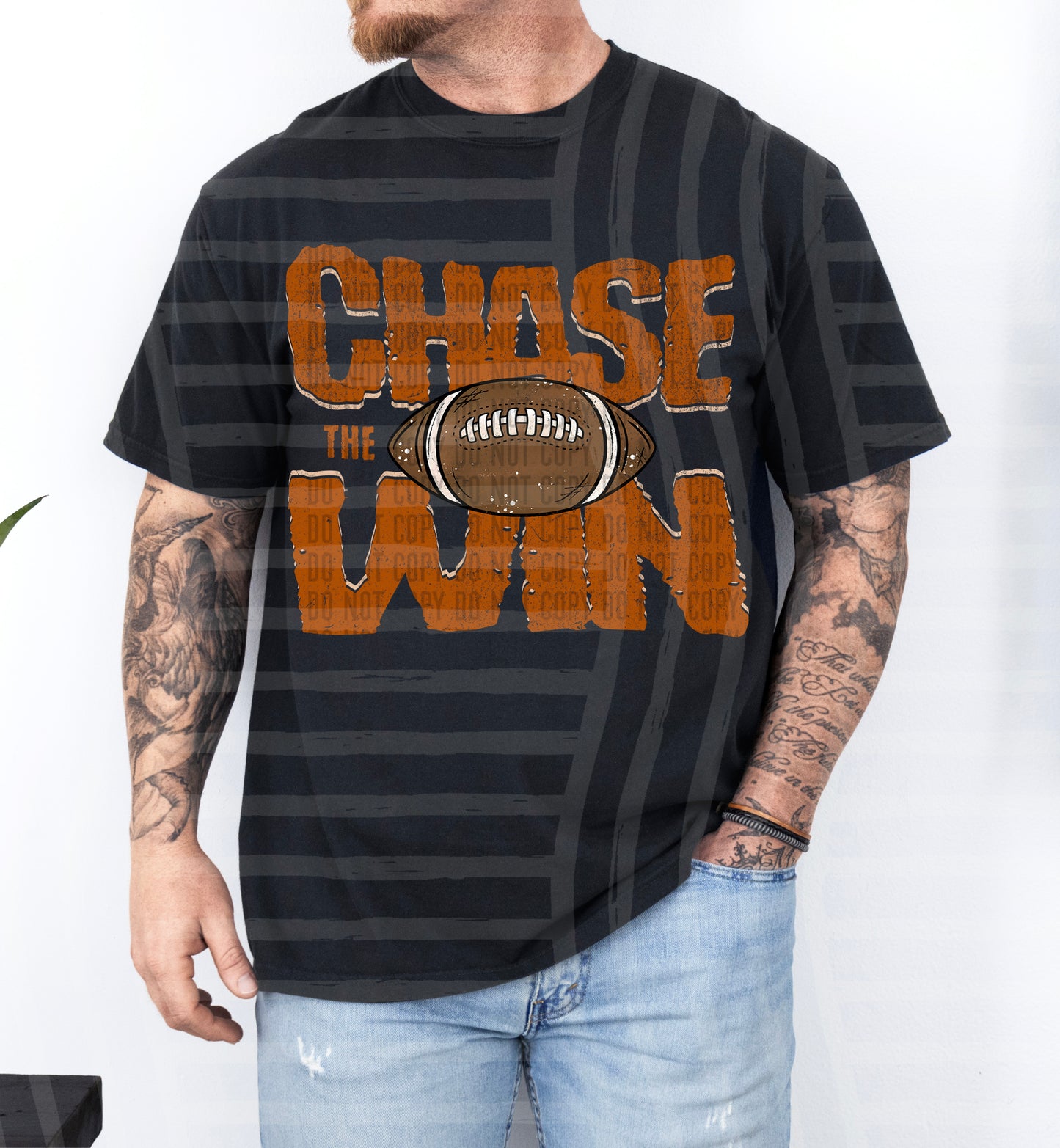 FOOTBALL -CHASE THE WIN TEES- VARIETY COLORS