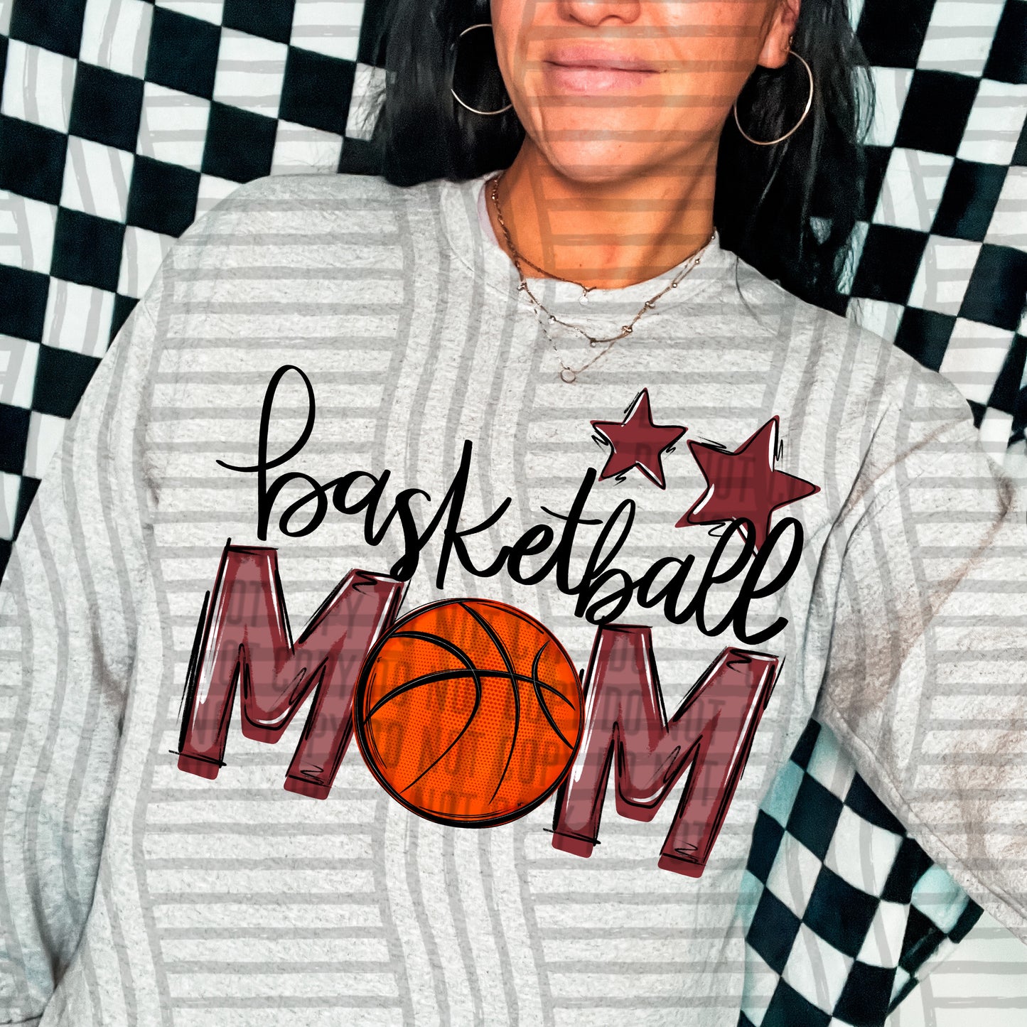 BASKETBALL MOM TEES - 20 COLORS