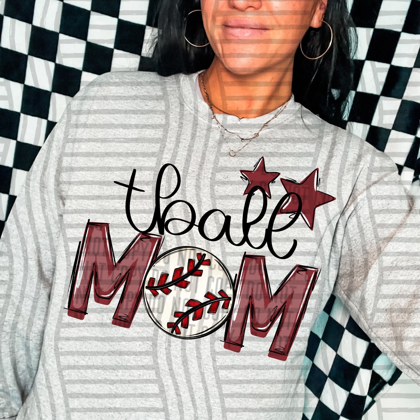 T-BALL MOM TEES - 20 COLORS