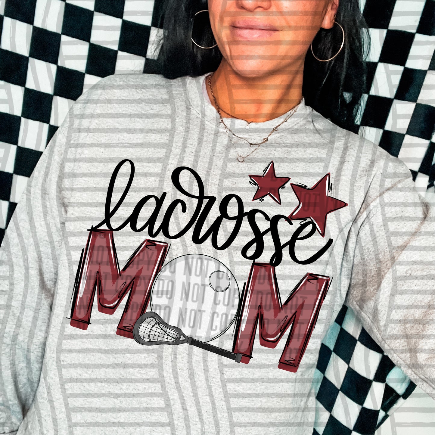 LACROSSE MOM TEES - 20 COLORS
