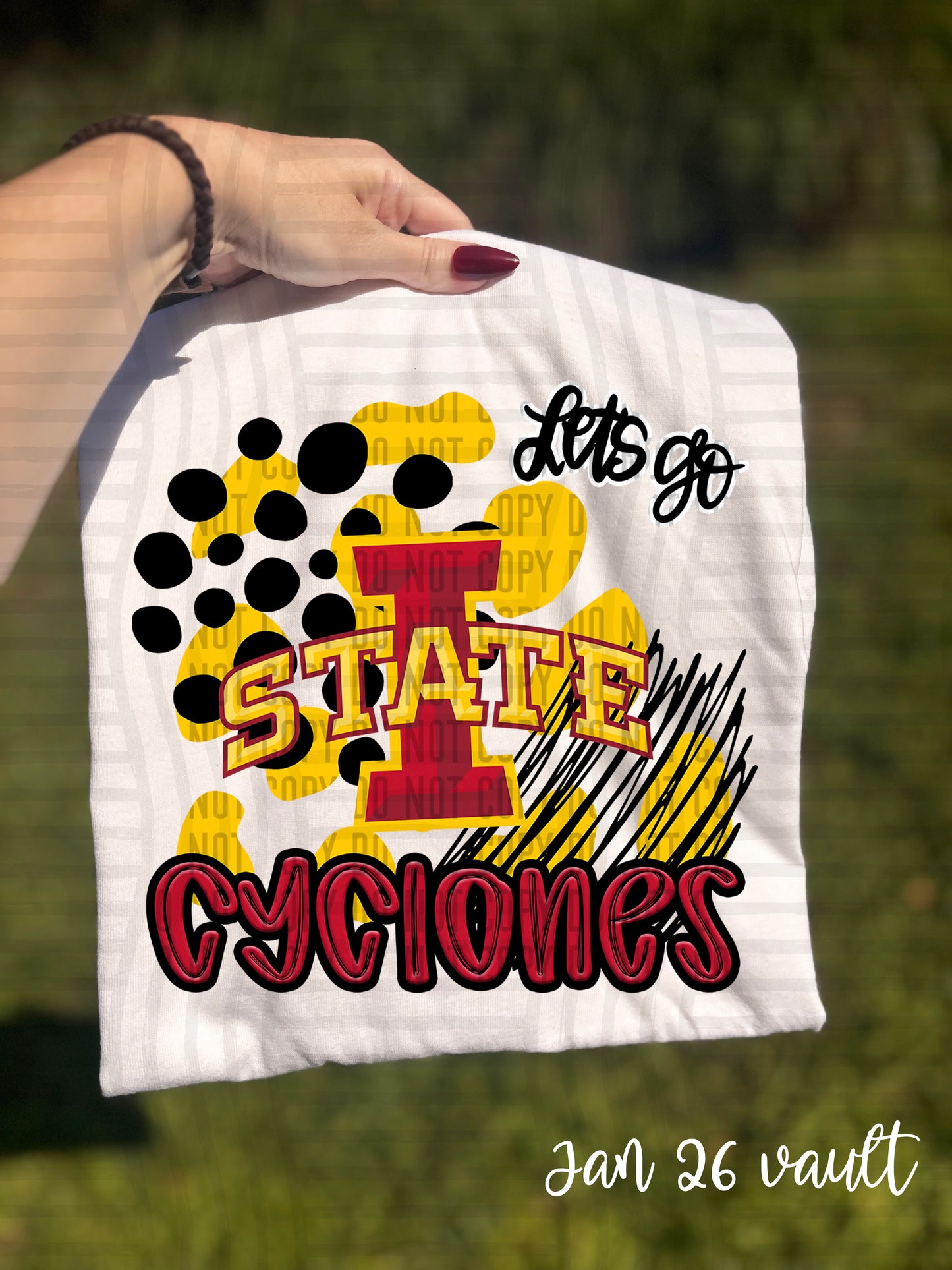 DOODLE MASCOT COLLEGE TEE