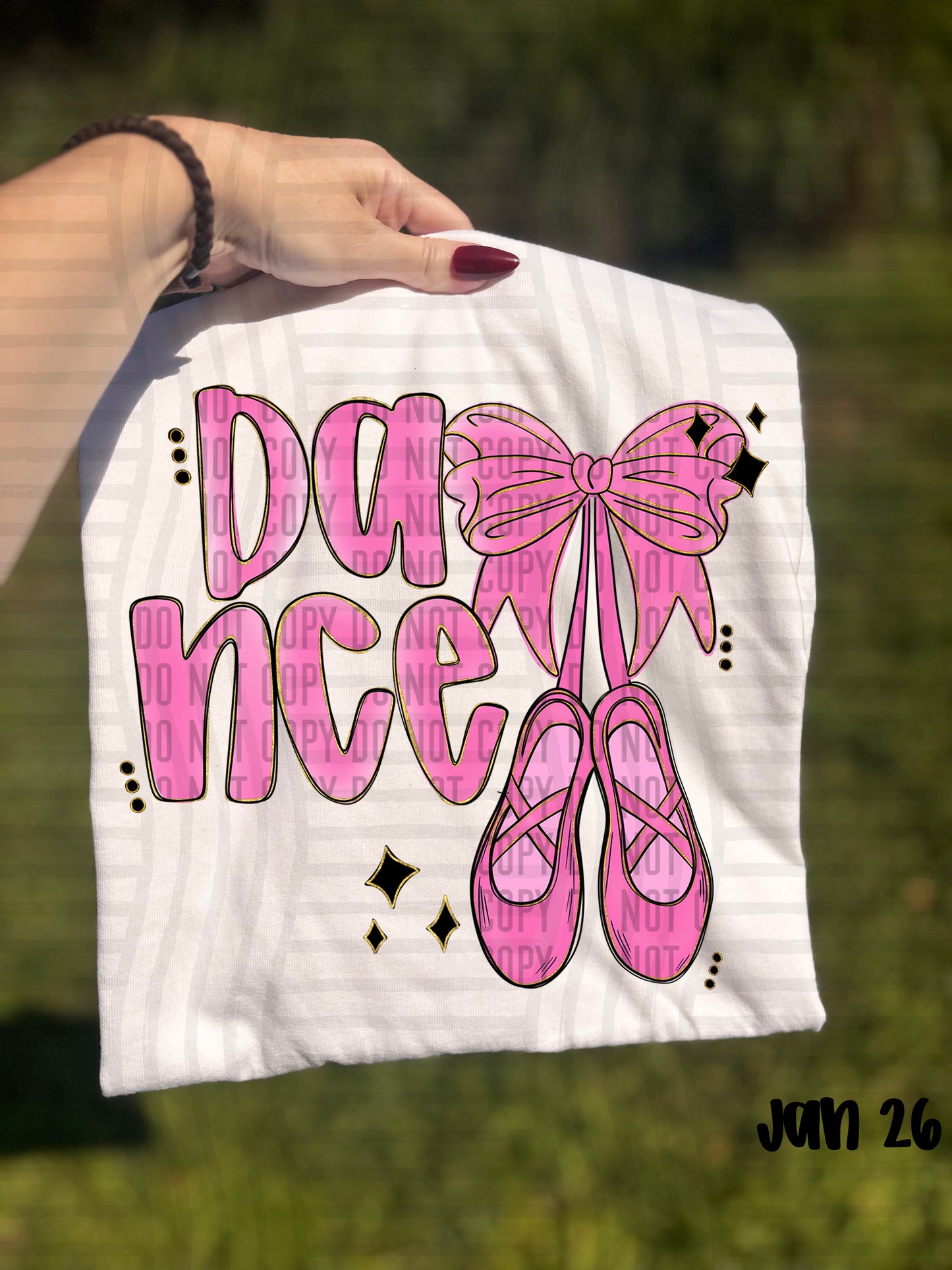 DANCE TEES- MULTIPLE COLORS