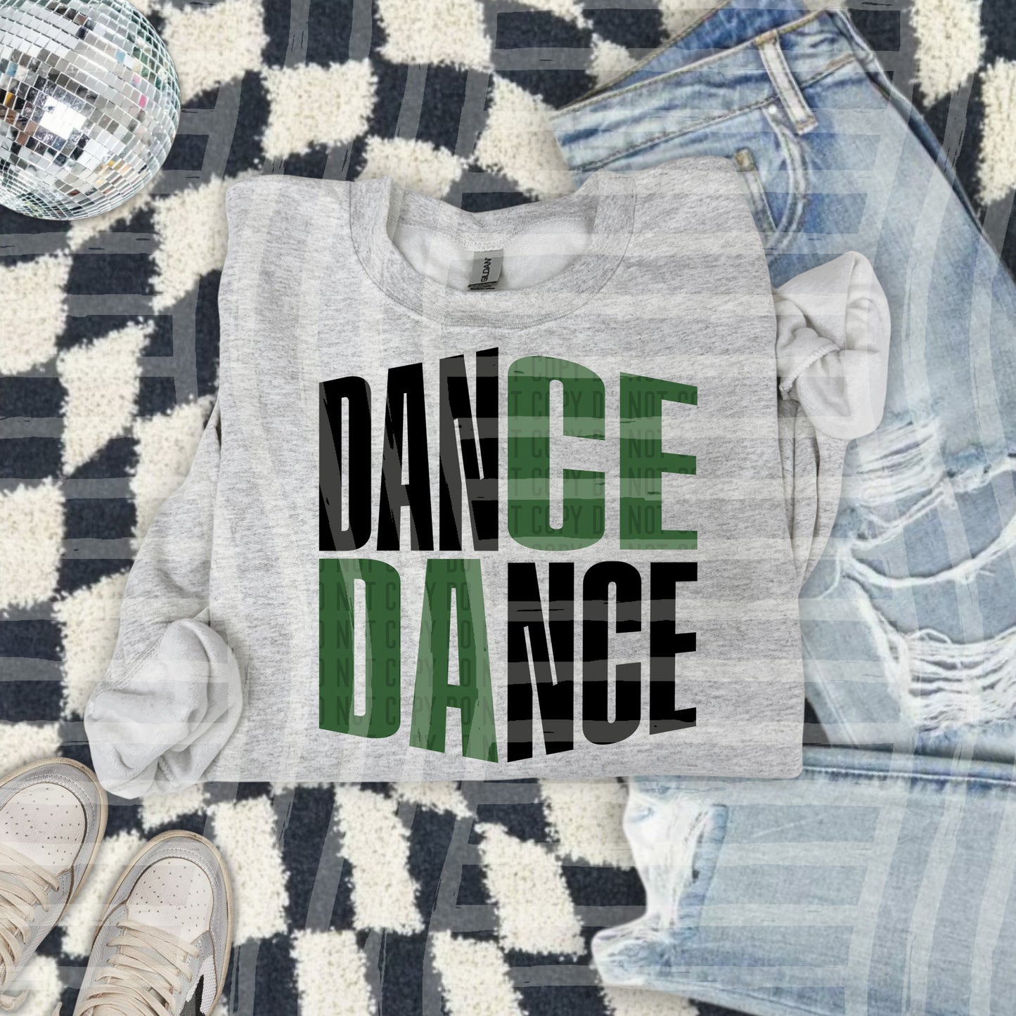 DANCE WORD ART TEE