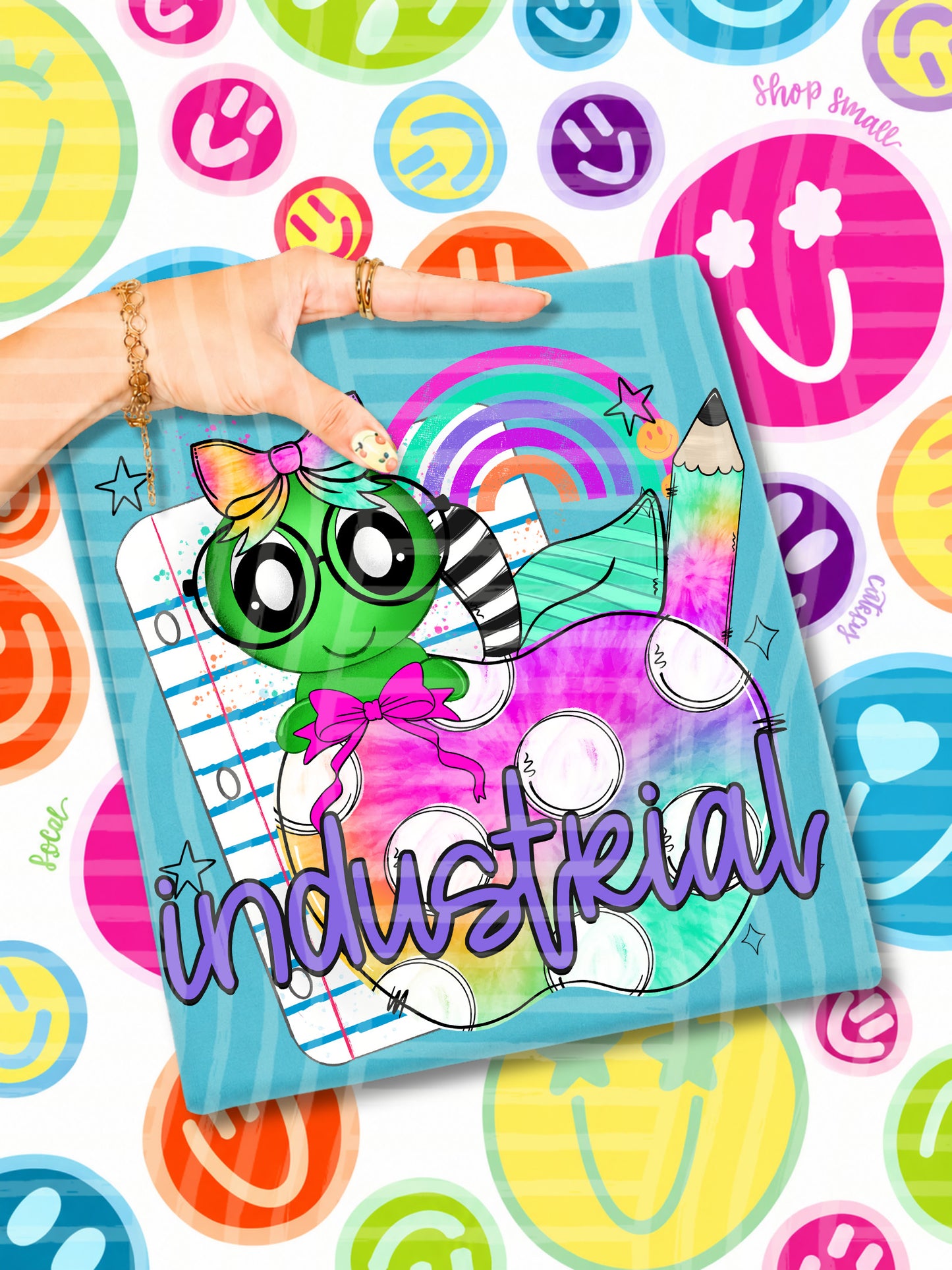 CATERPILLAR SCHOOL MASCOTS TEE