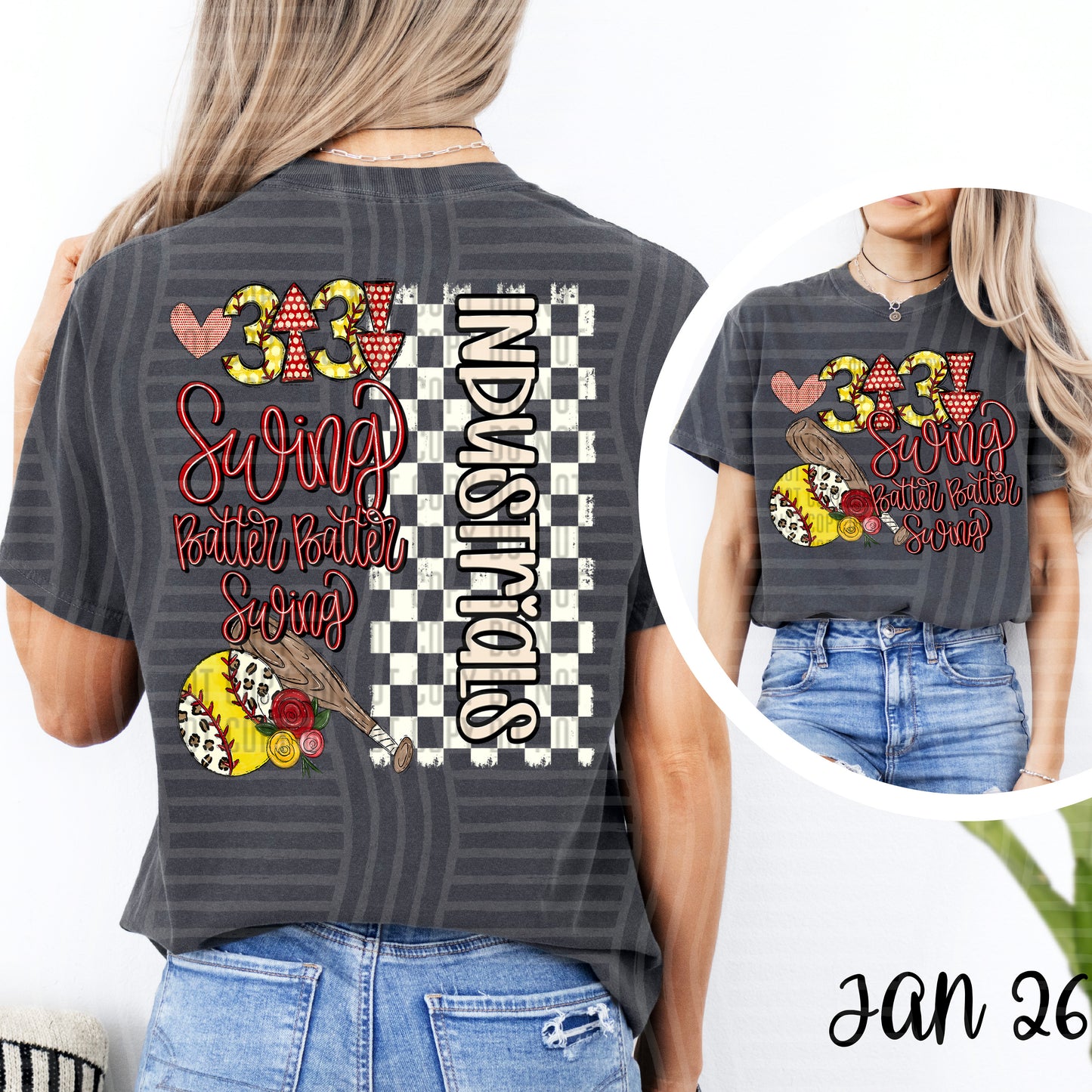 SOFTBALL SWING BATTER TEE