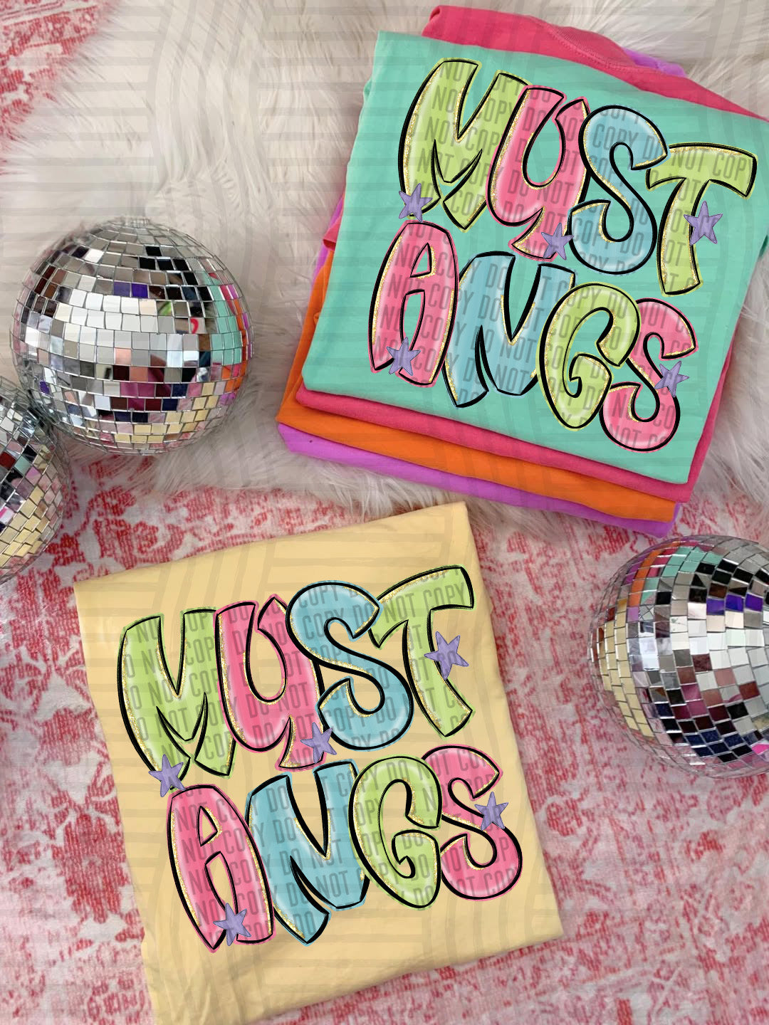 MASOT GLITTERY & PREPPY TEES