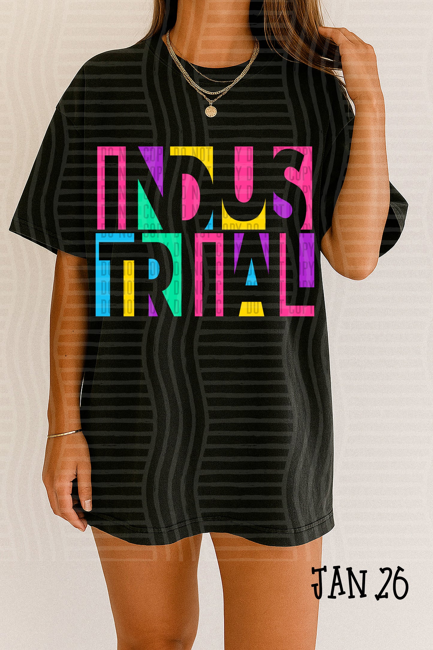 CONFETTI CUT OUT MASCOT TEE