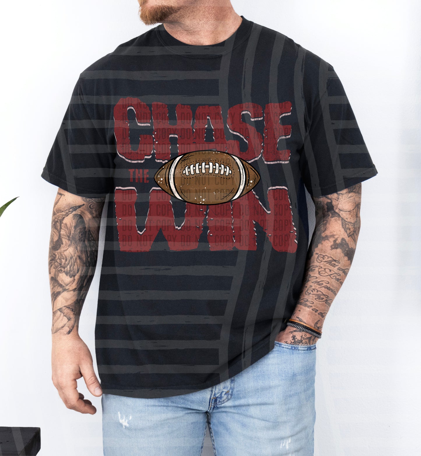 FOOTBALL -CHASE THE WIN TEES- VARIETY COLORS