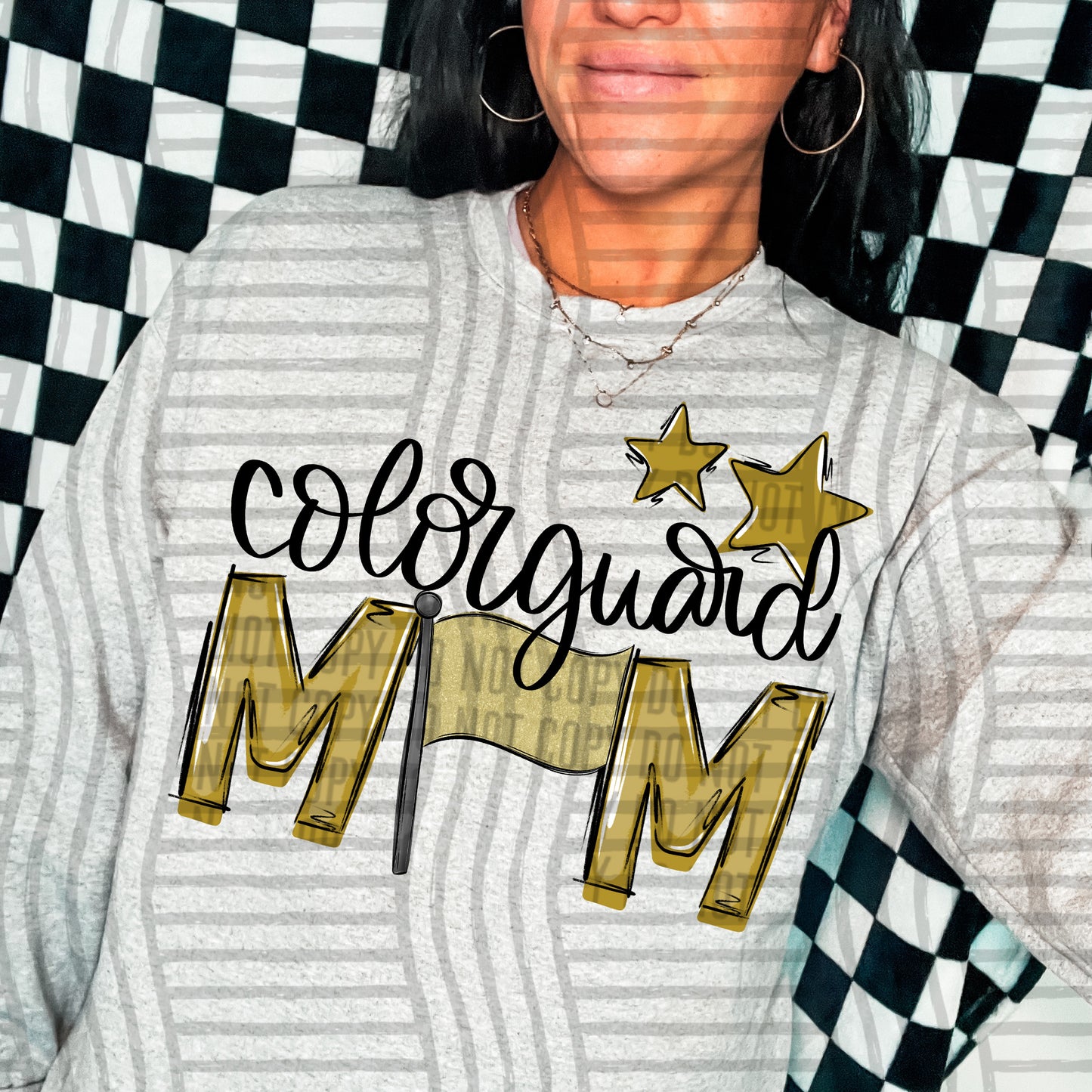 COLORGUARD MOM TEES - 20 COLORS