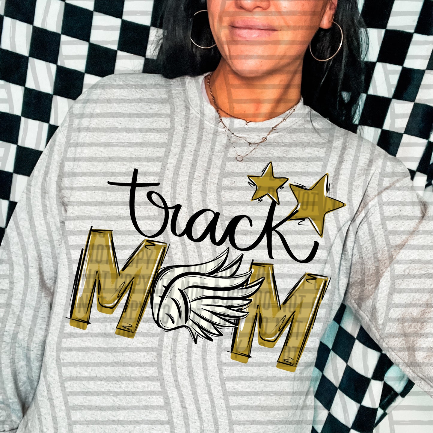 TRACK MOM TEES -20 COLORS