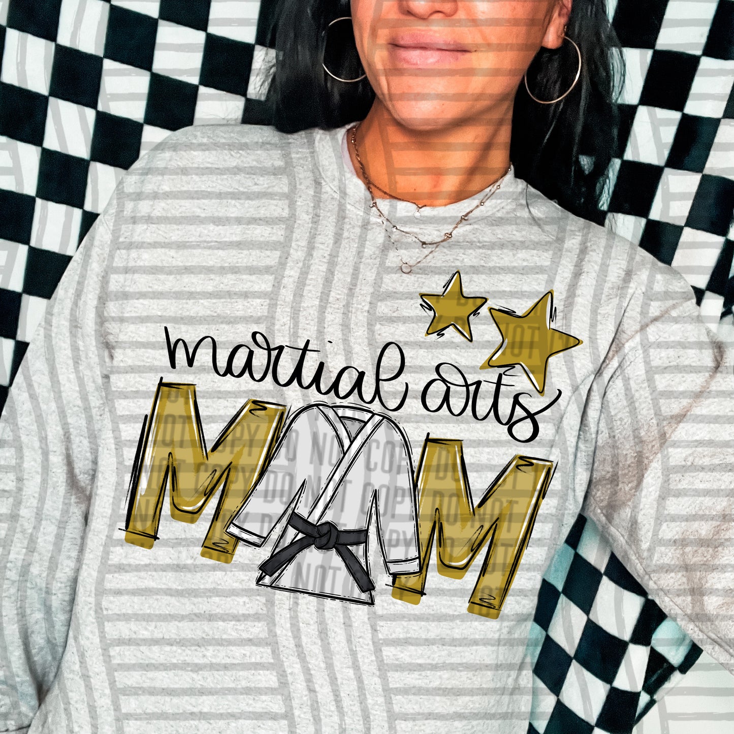 MARTIAL ARTS MOM TEE - 20 COLORS