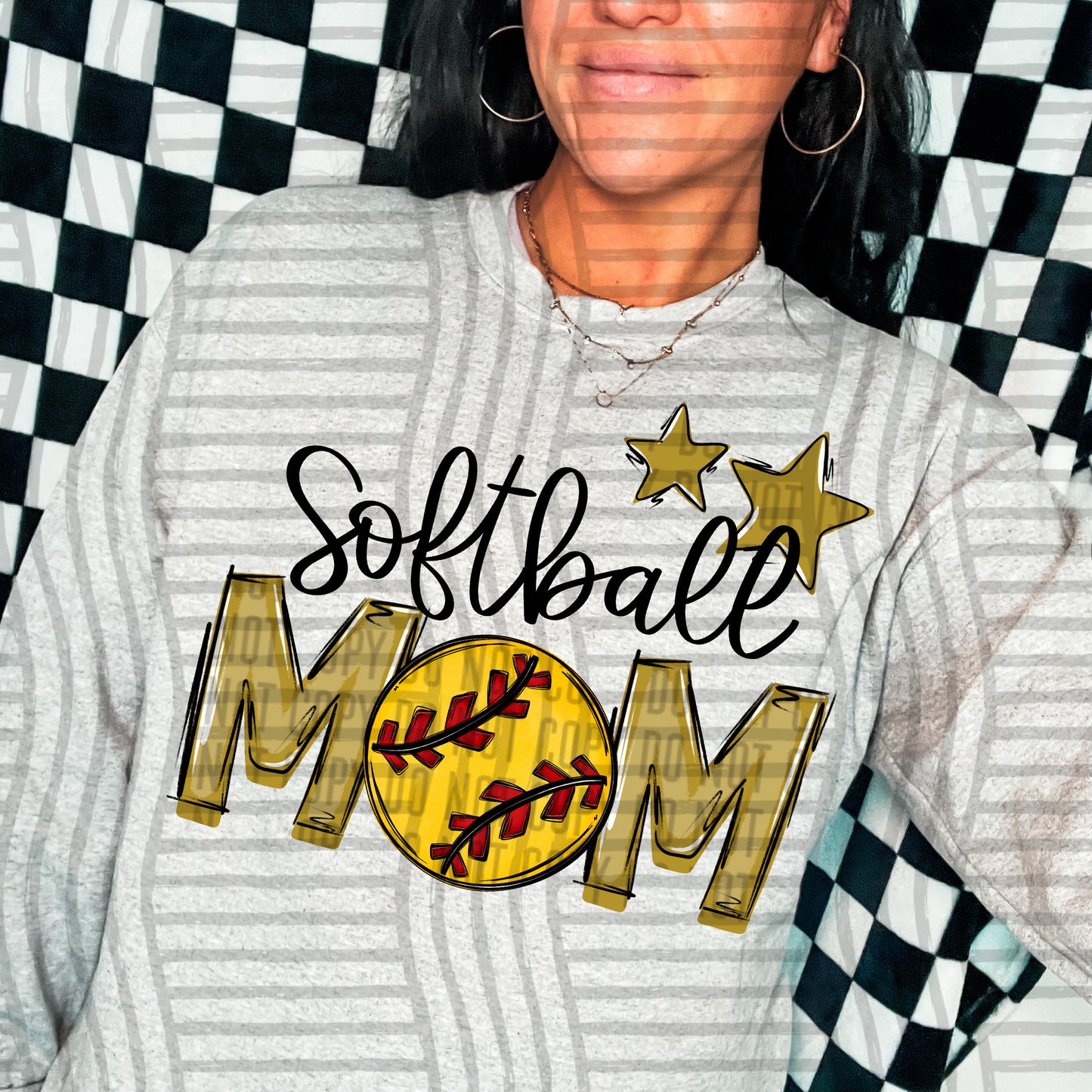 SOFTBALL MOM TEES - 20 COLORS
