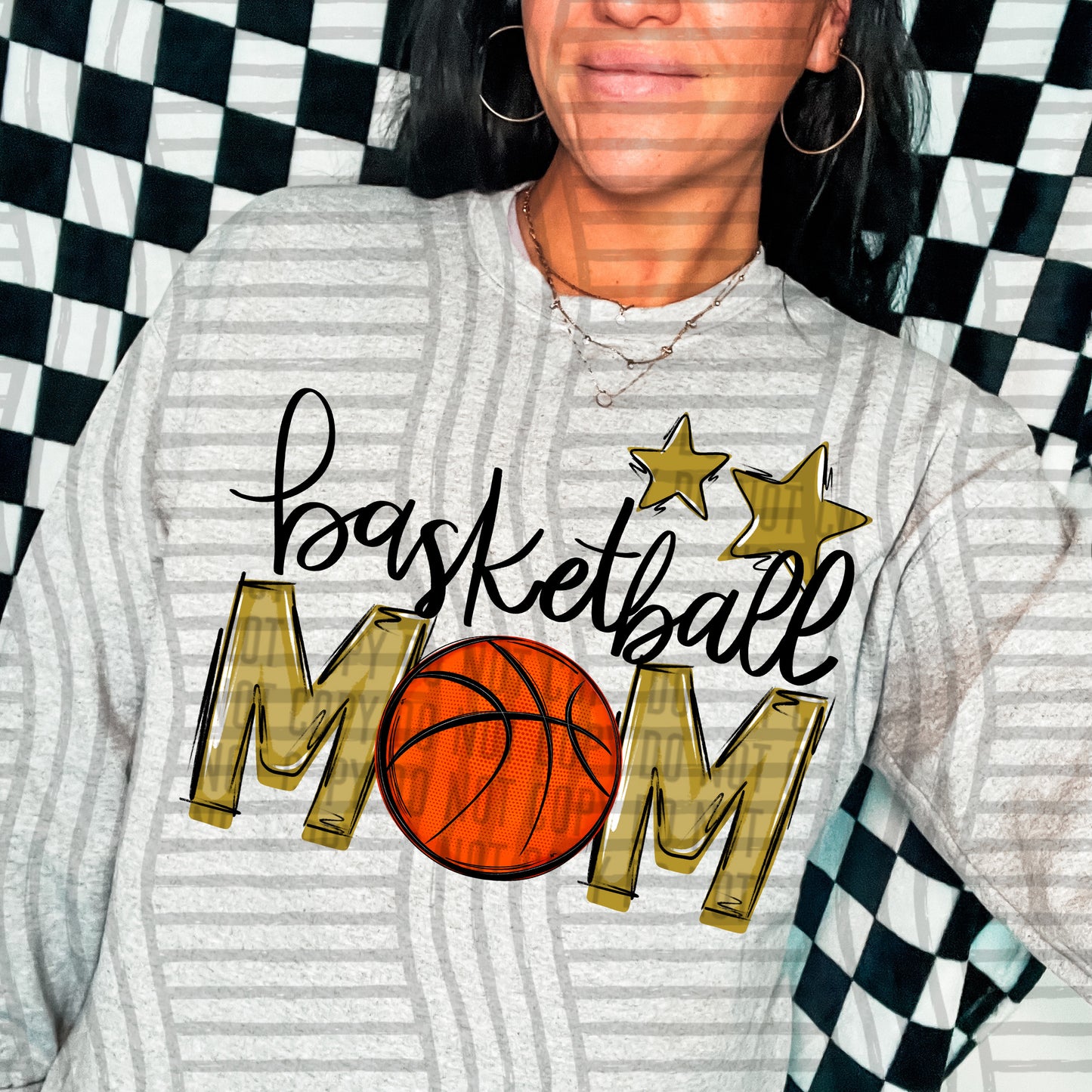 BASKETBALL MOM TEES - 20 COLORS