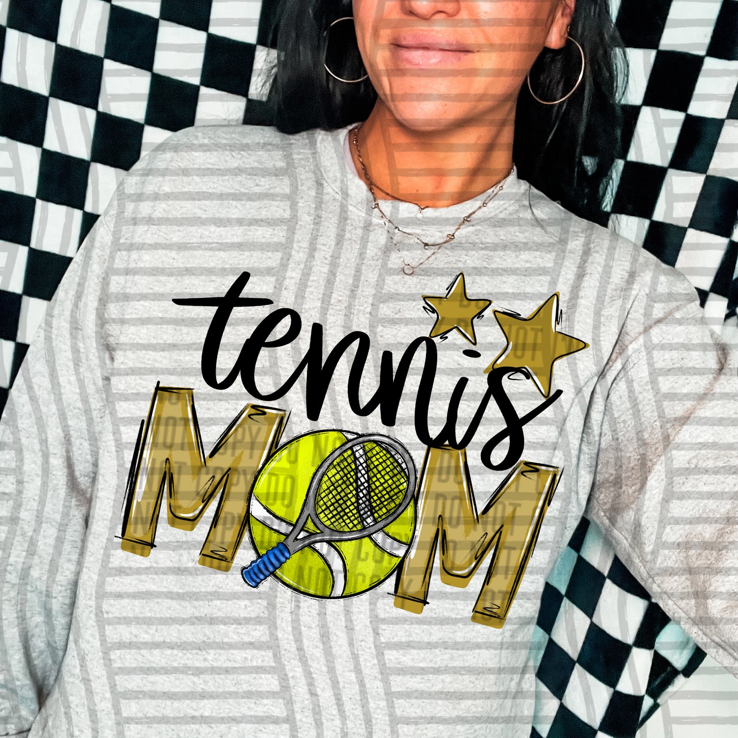 TENNIS MOM TEE -20 COLORS