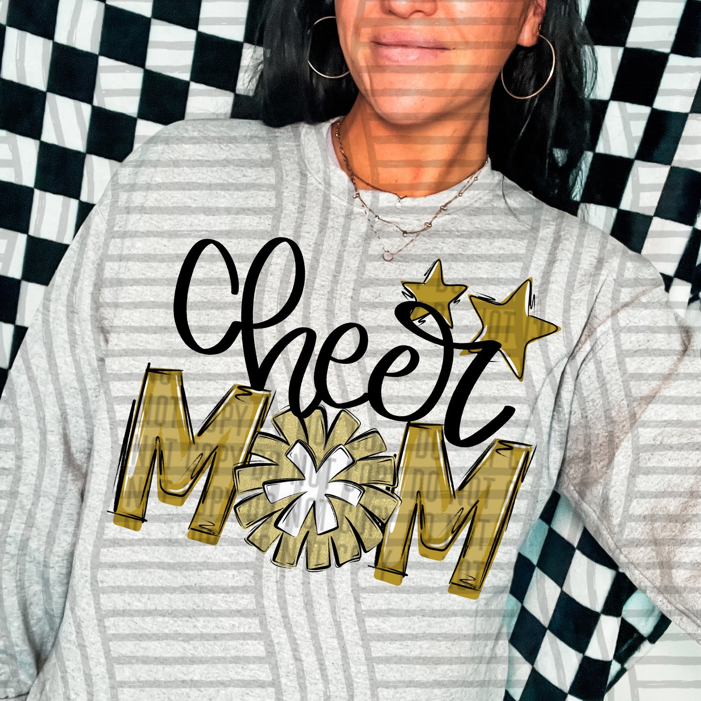 CHEER MOM TEES - 20 COLORS