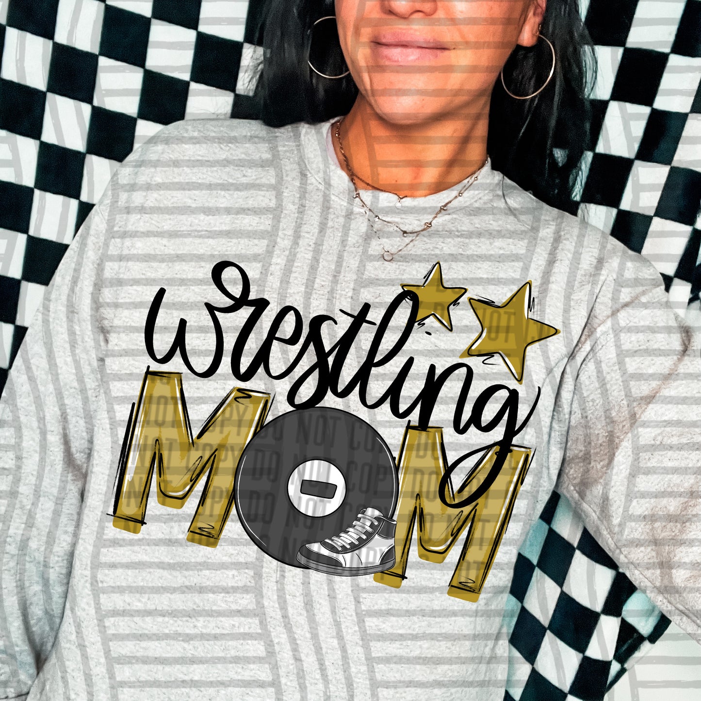 WRESTLING MOM TEES -20 COLORS