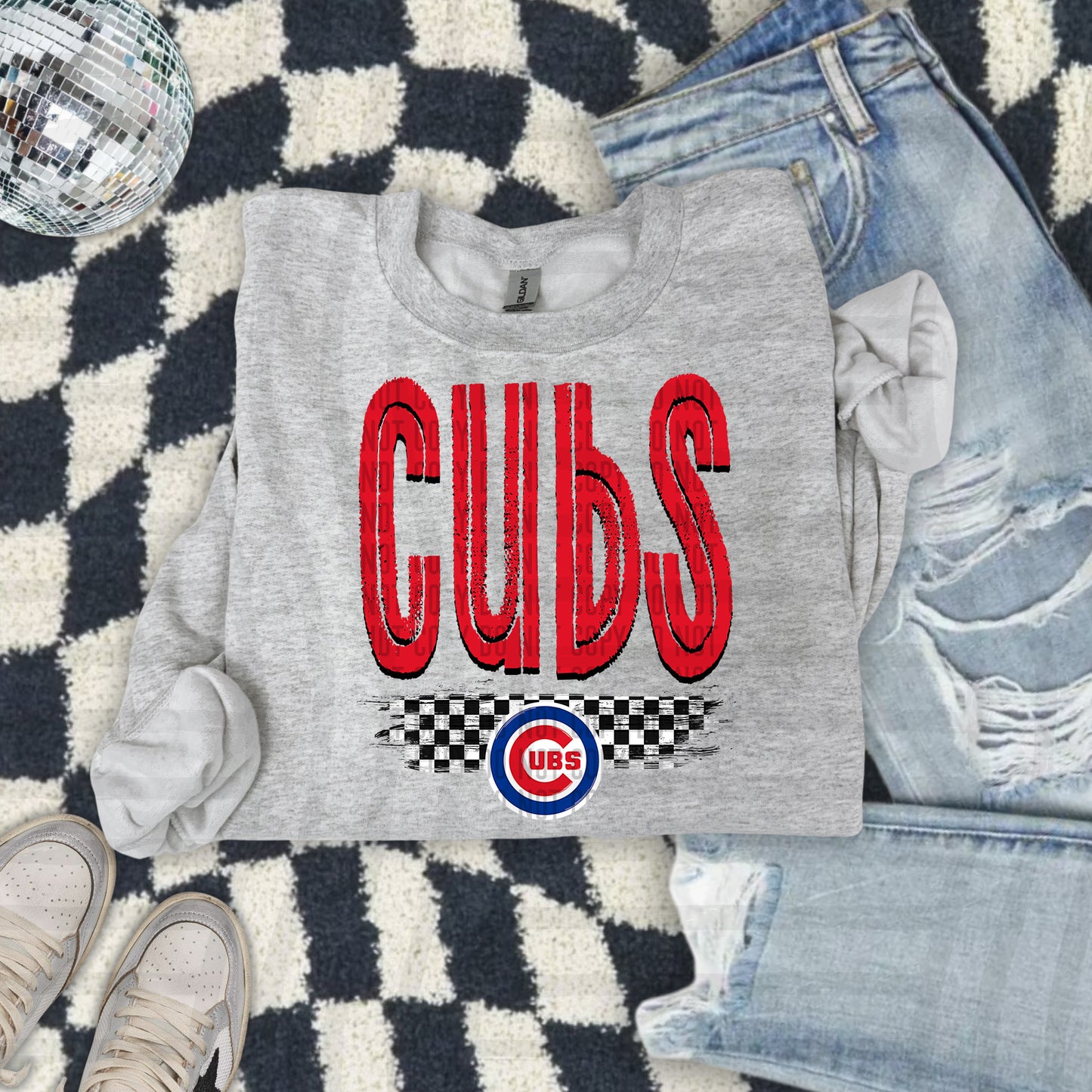 CHECKERED MLB TEES