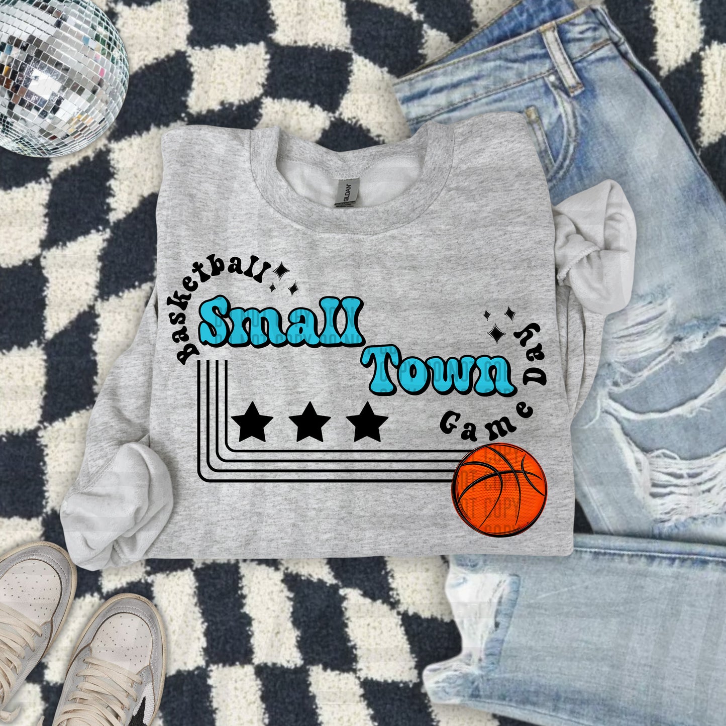 SMALL TOWN BASKETBALL - 21 COLORS
