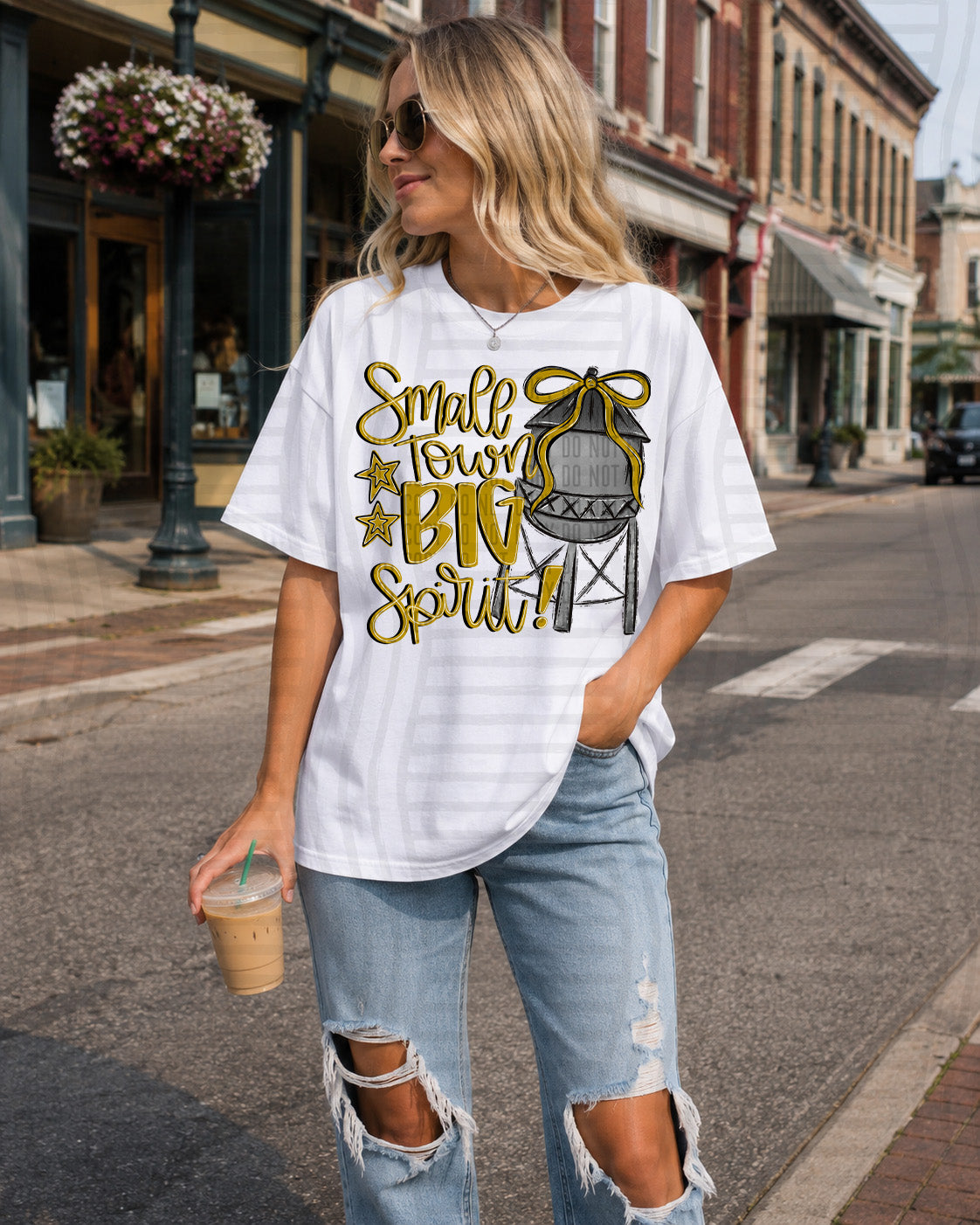 SMALL TOWN WATER TOWER TEES -25 COLORS