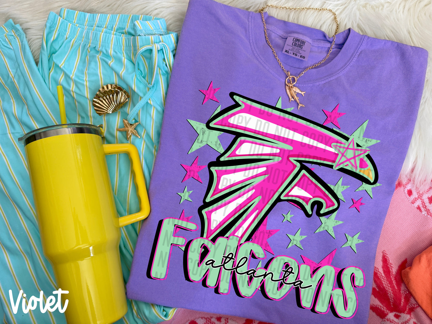 NFL PREPPY STAR EYED TEE