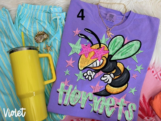 PREPPY STAR EYES MASCOT TEES - FEW CHOICES