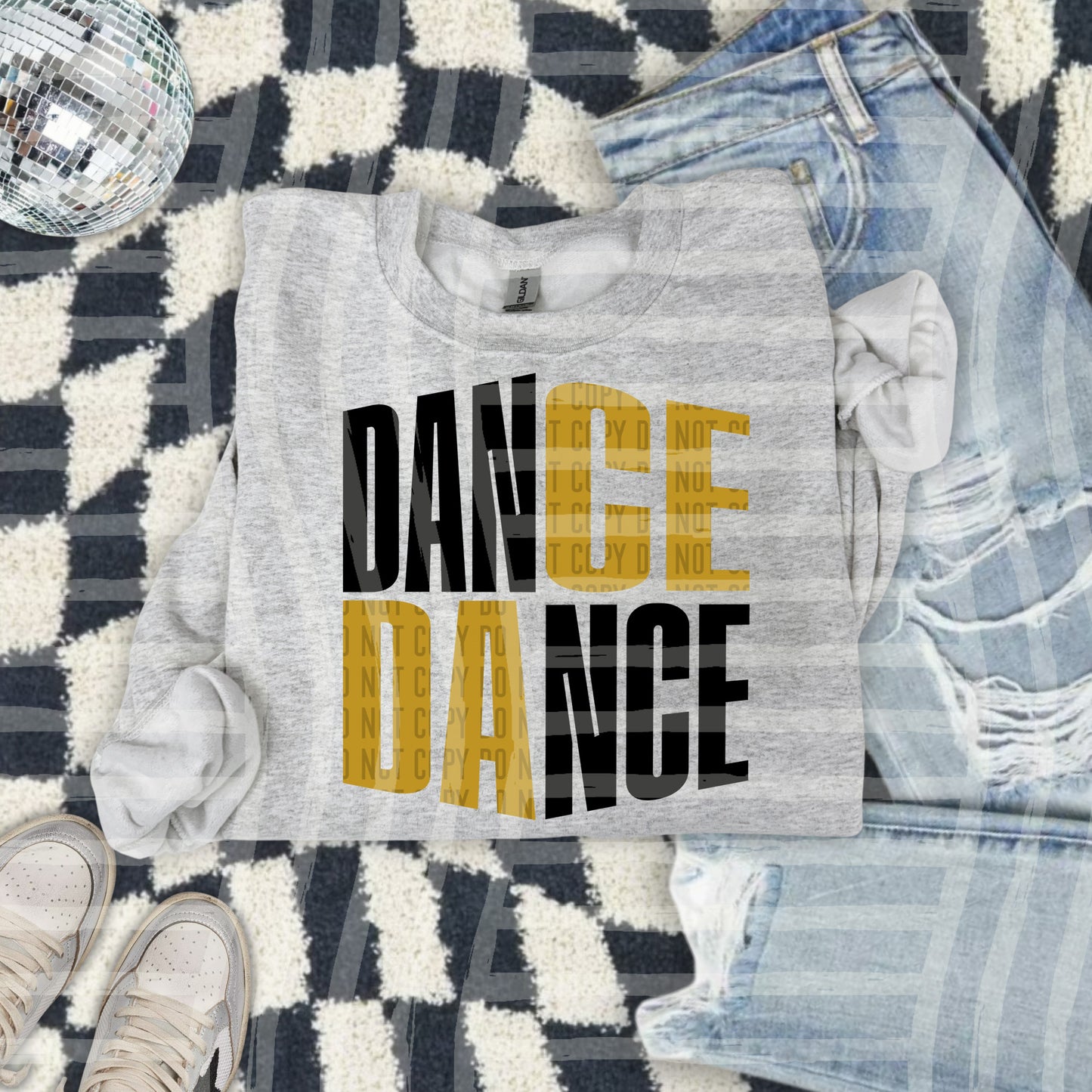 DANCE WORD ART TEE