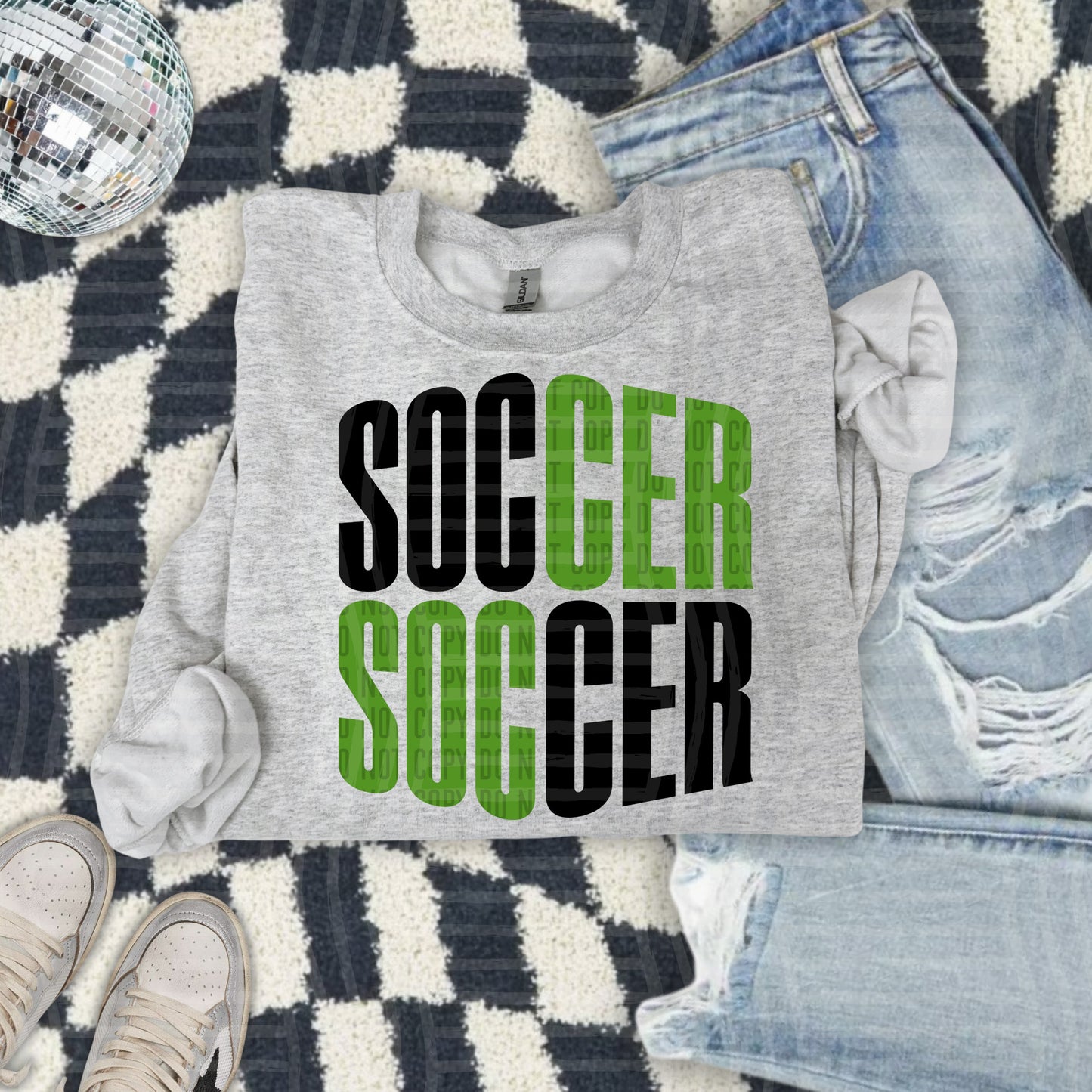 WORD ART SOCCER TEE