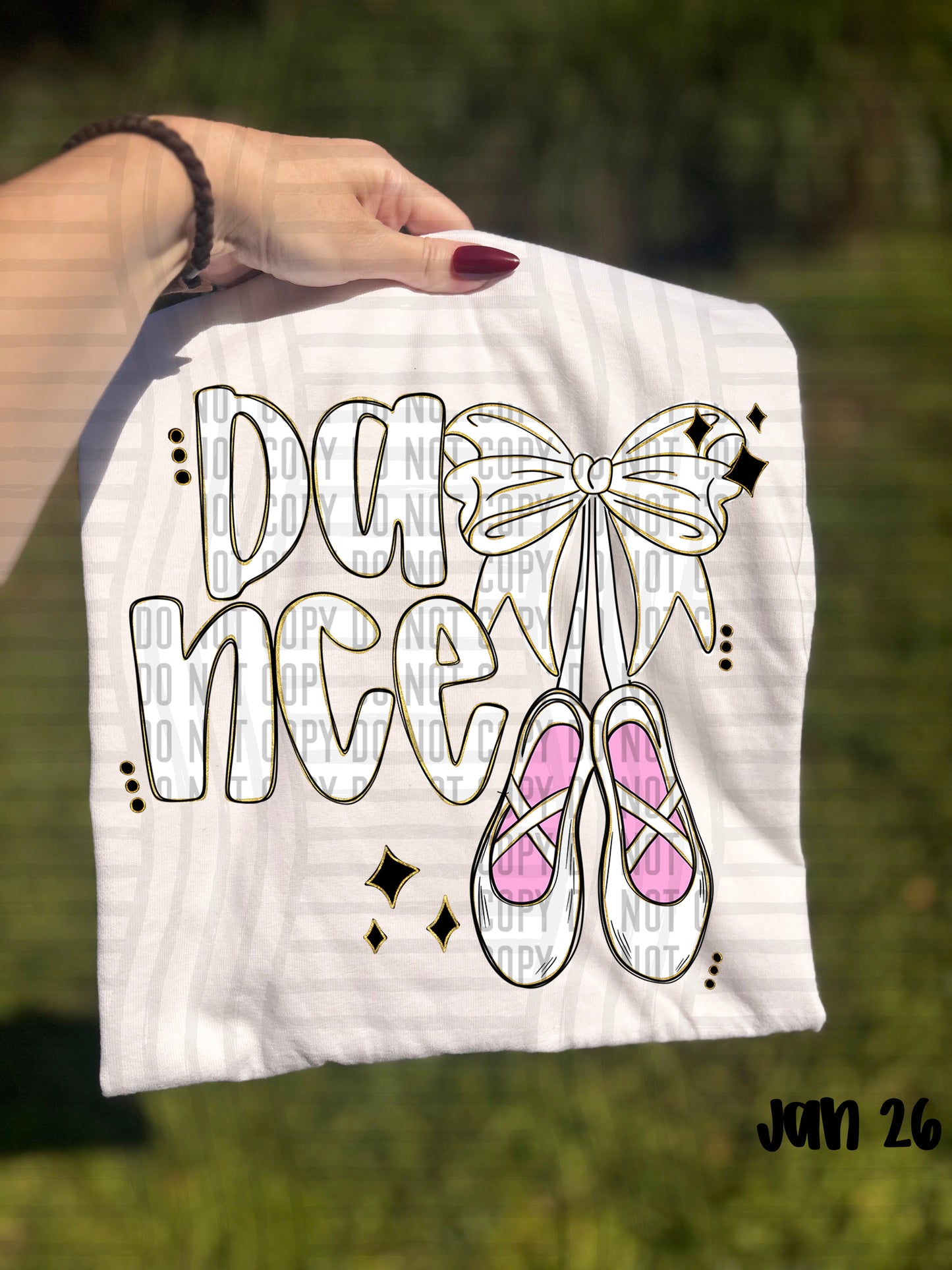 DANCE TEES- MULTIPLE COLORS