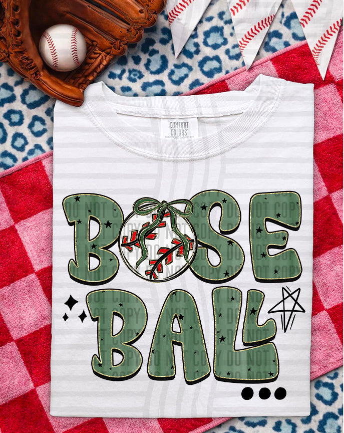 BASEBALL RETRO TEE -VARIETY OF COLORS
