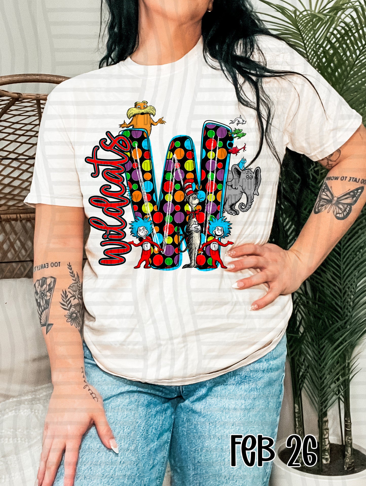 READ ACROSS AMERICA MASCOT TEE