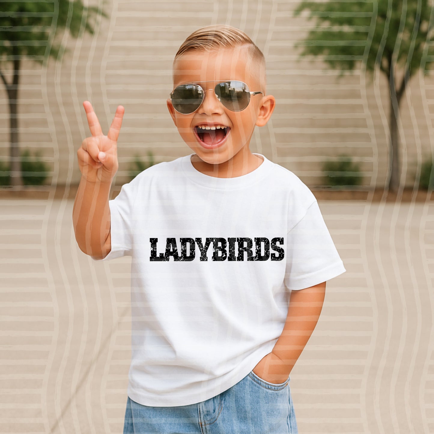 SIMPLE MASCOT NAMES TEE