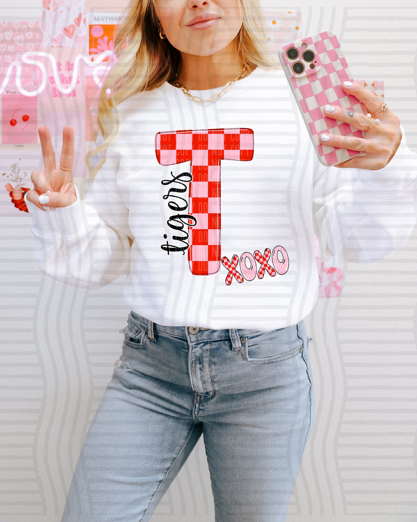 VDAY INITIALS TEE