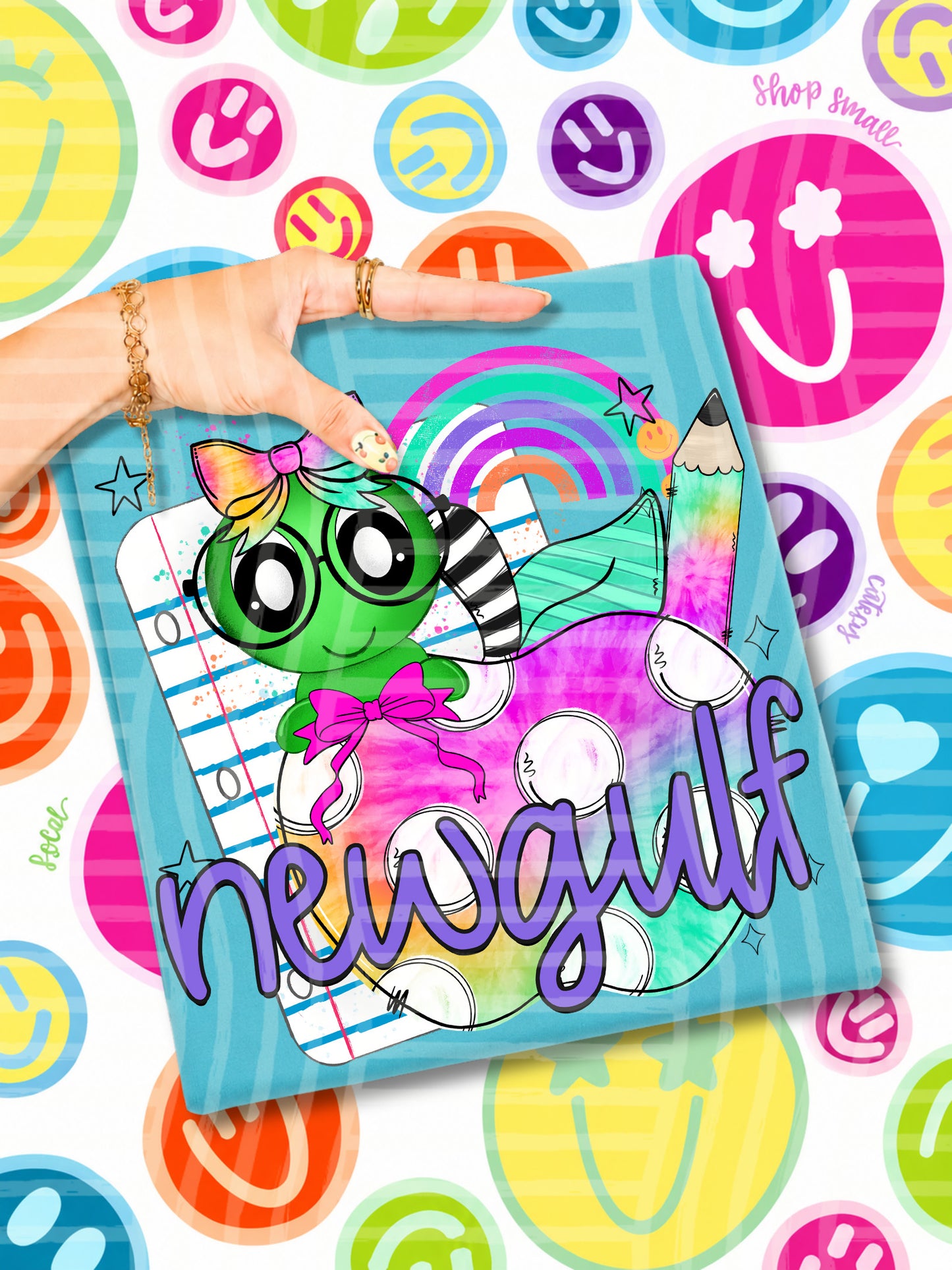 CATERPILLAR SCHOOL MASCOTS TEE