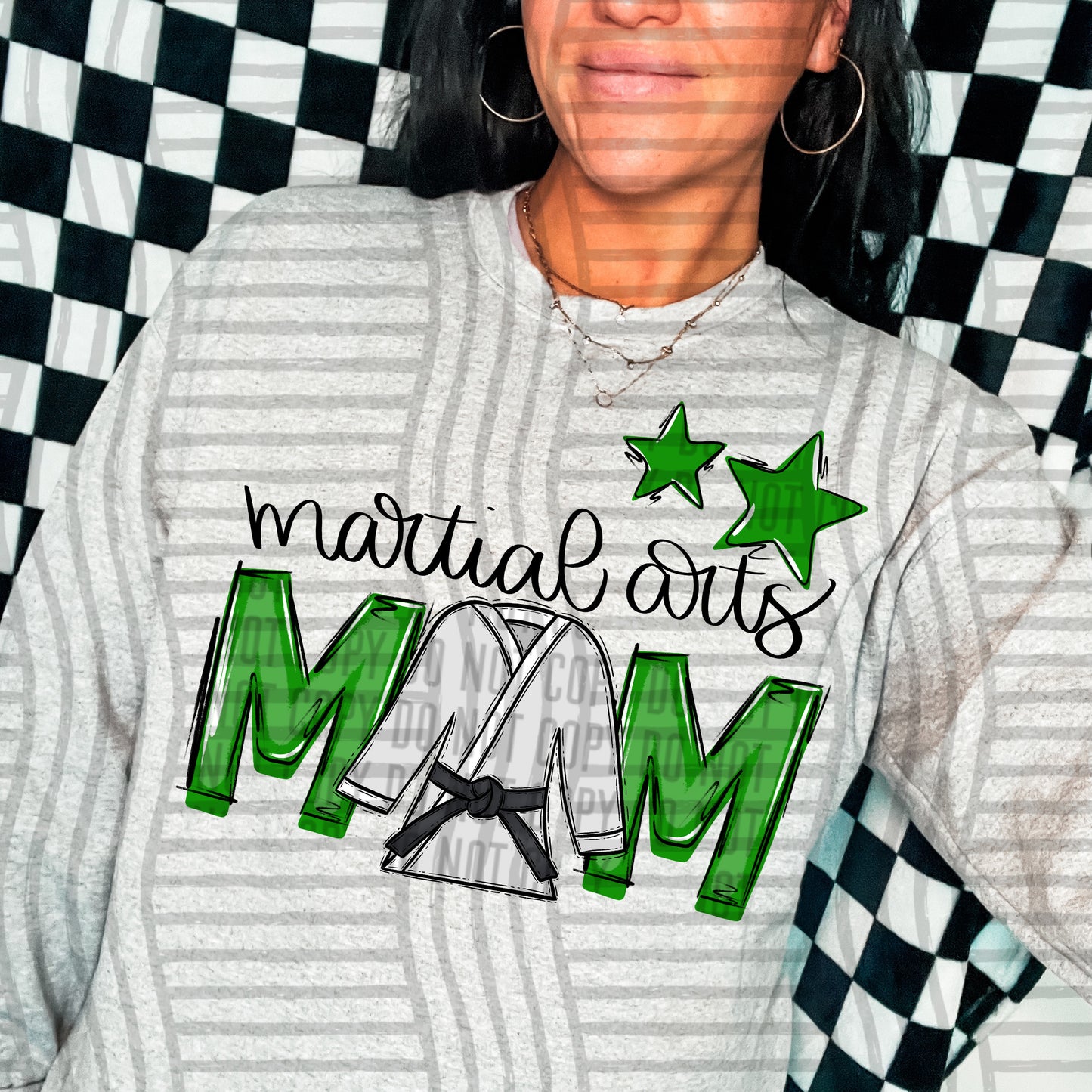 MARTIAL ARTS MOM TEE - 20 COLORS
