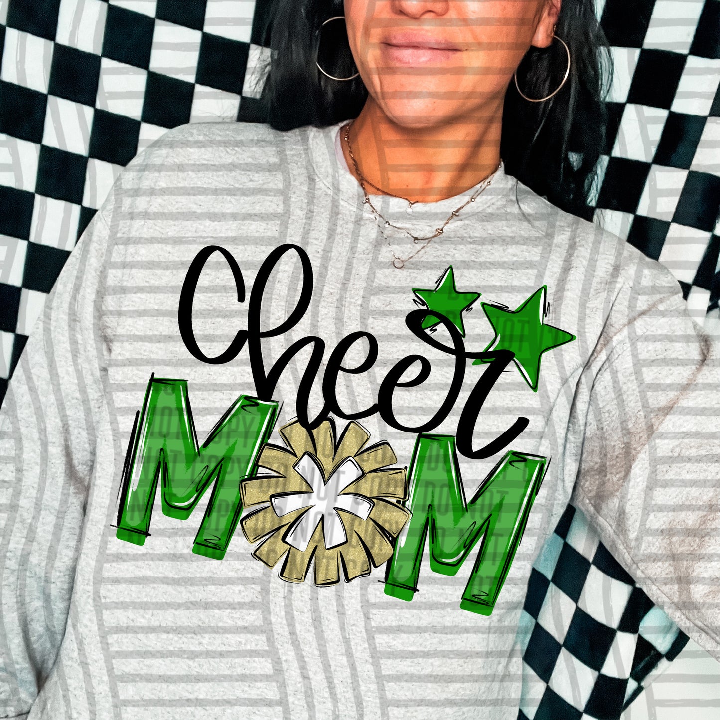 CHEER MOM TEES - 20 COLORS