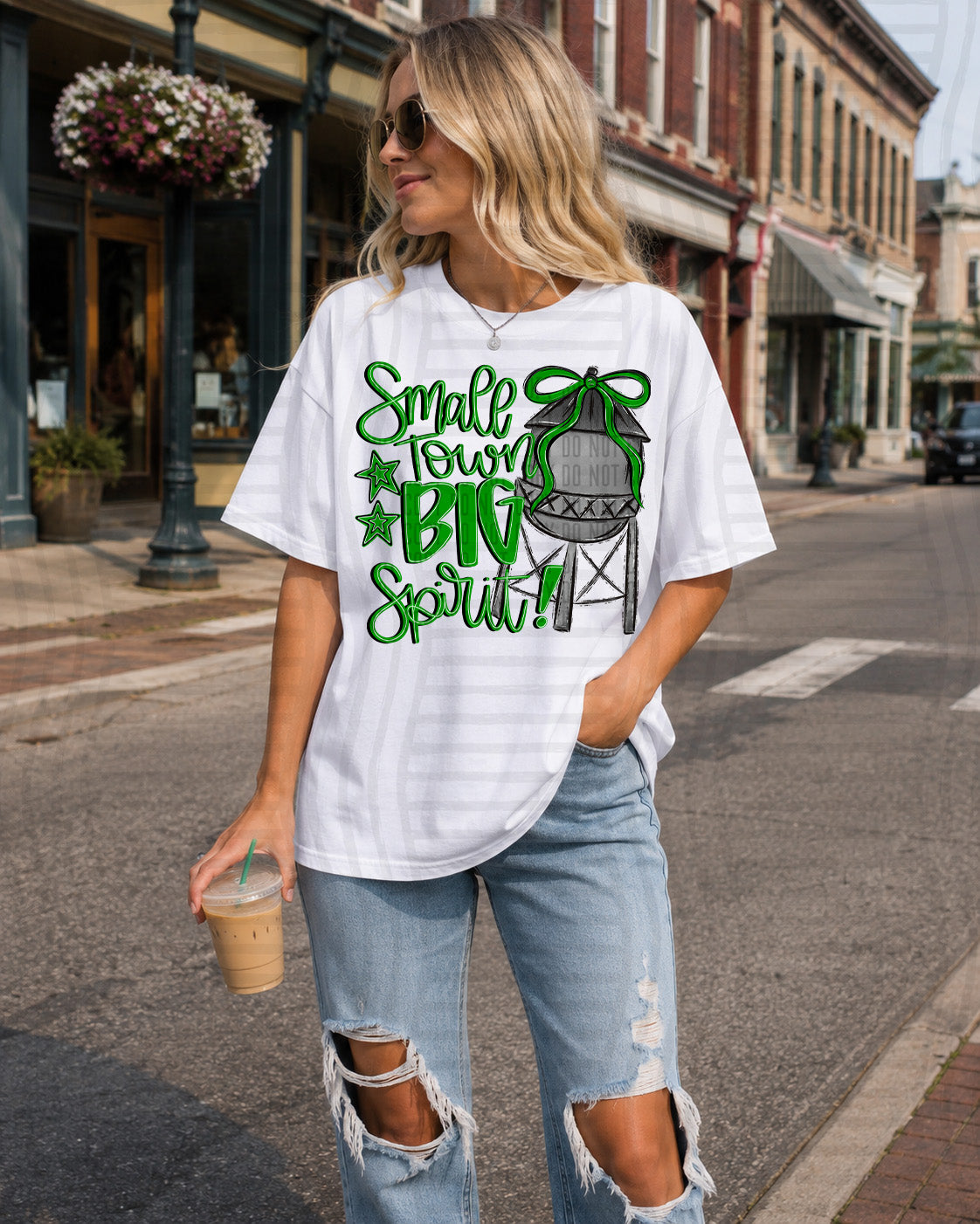 SMALL TOWN WATER TOWER TEES -25 COLORS
