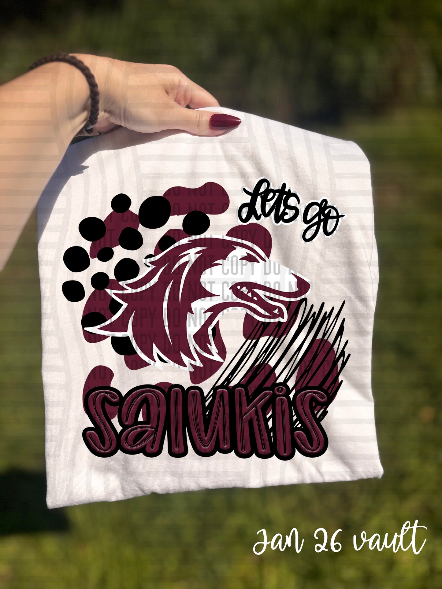 DOODLE MASCOT COLLEGE TEE