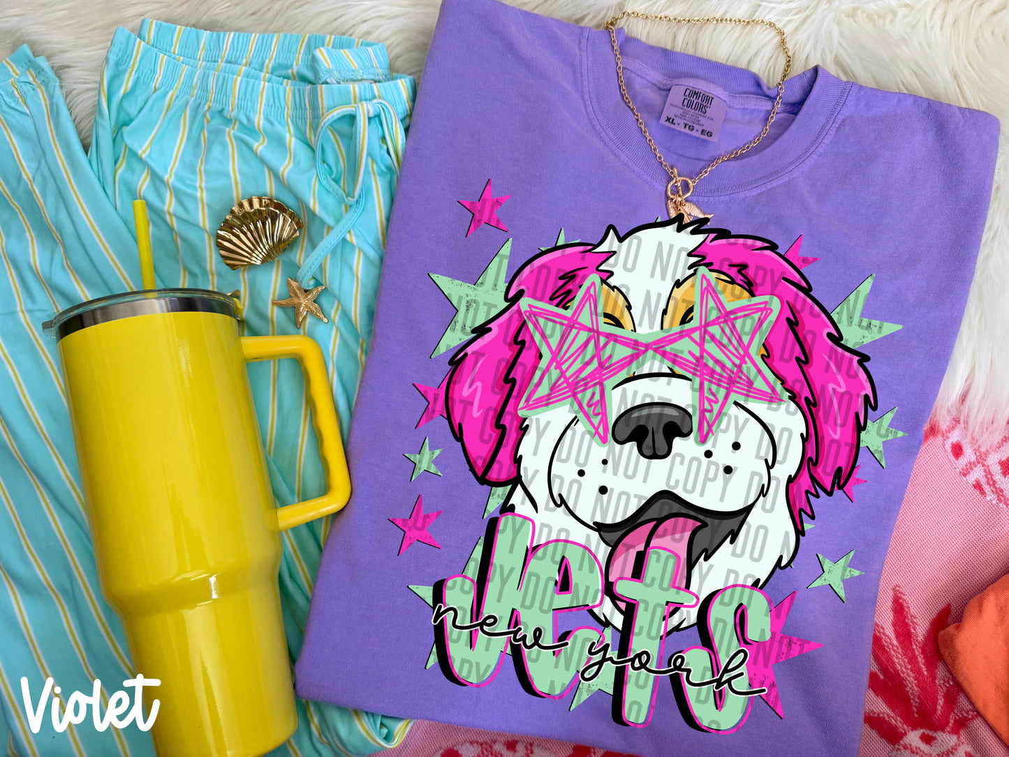 NFL PREPPY STAR EYED TEE