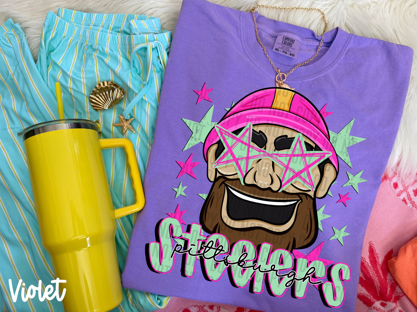 NFL PREPPY STAR EYED TEE