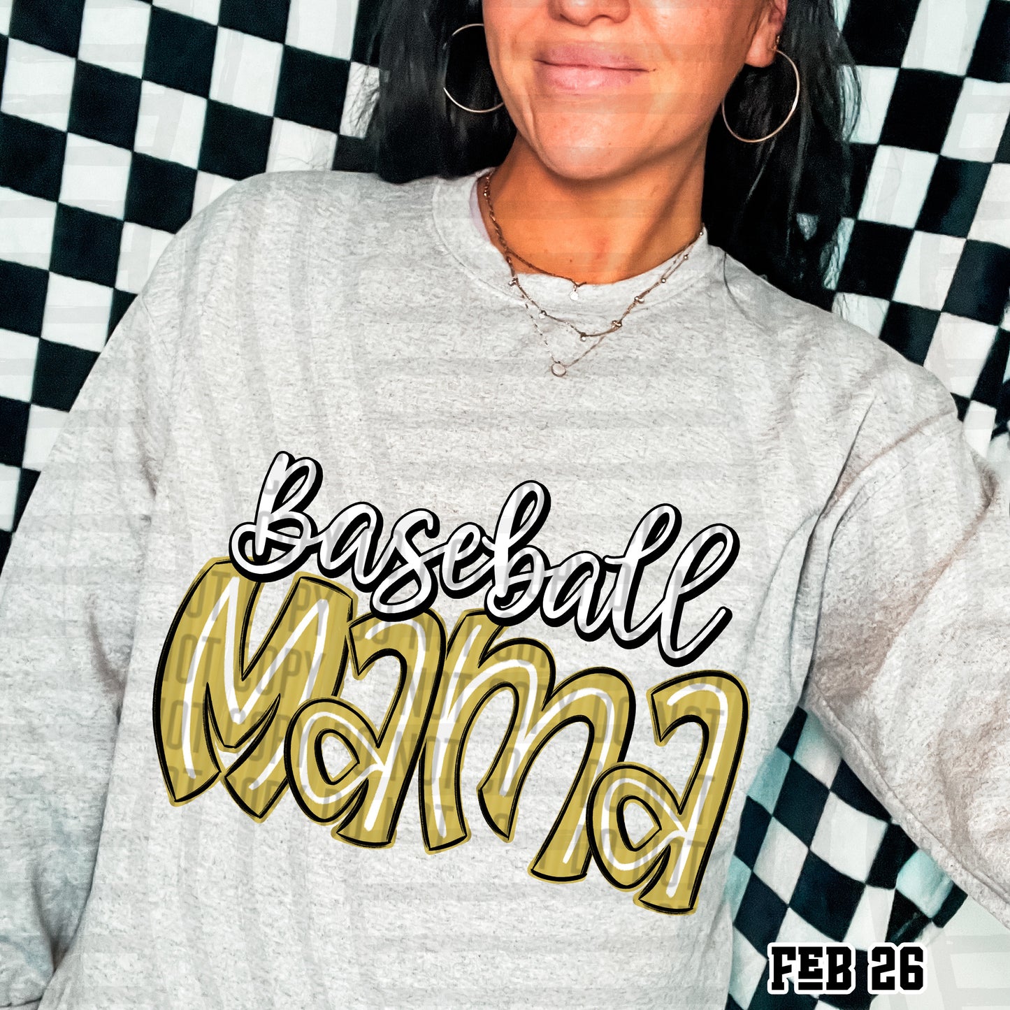 BASEBALL MAMA TEE - VARIETY OF COLORS