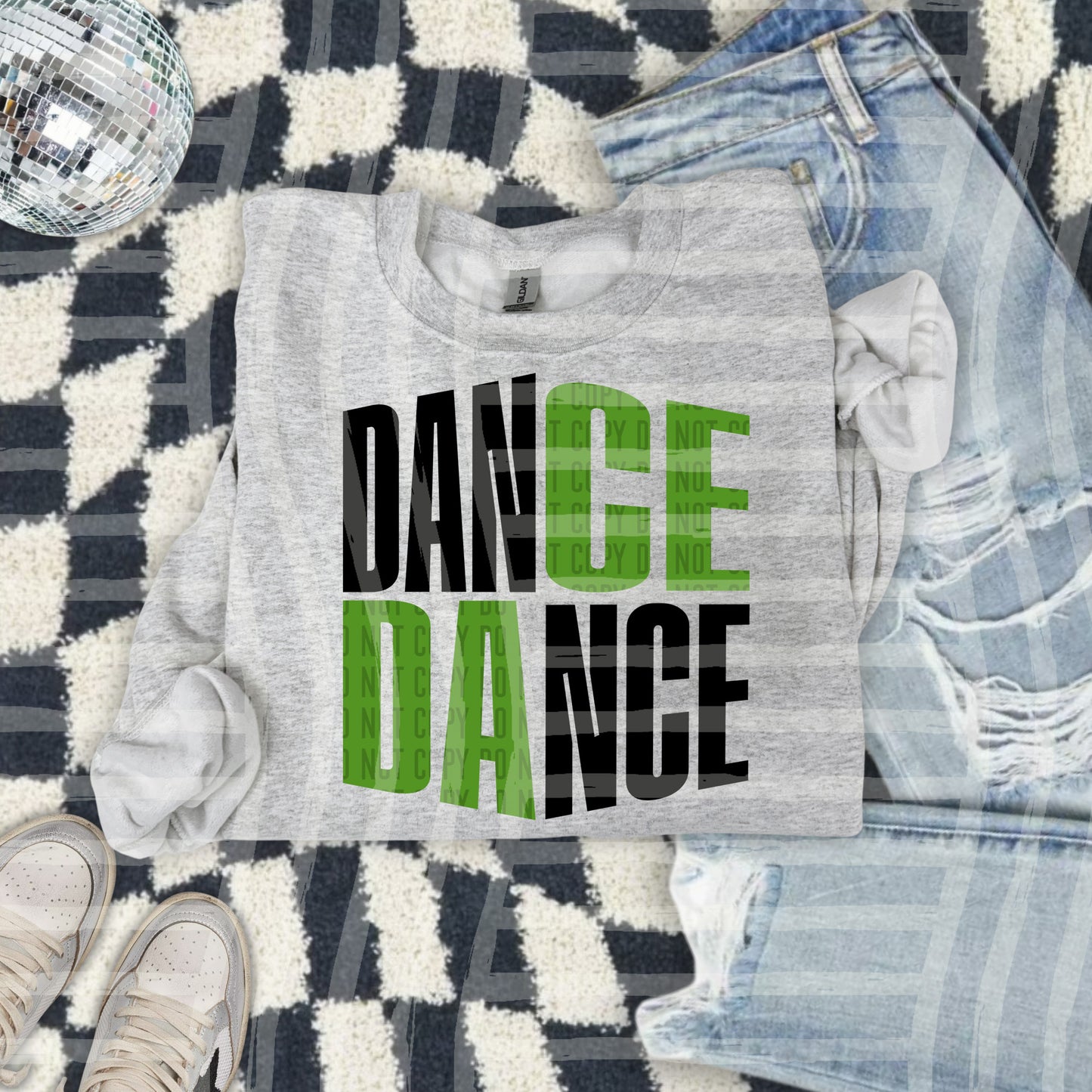DANCE WORD ART TEE