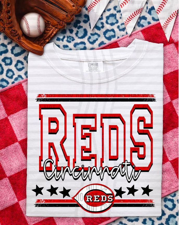 MLB OPEN VARISTY TEE- MARCH