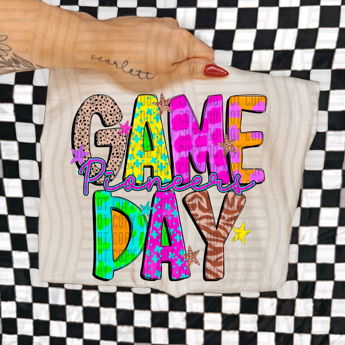 GAMEDAY FUNKY MIX TEE