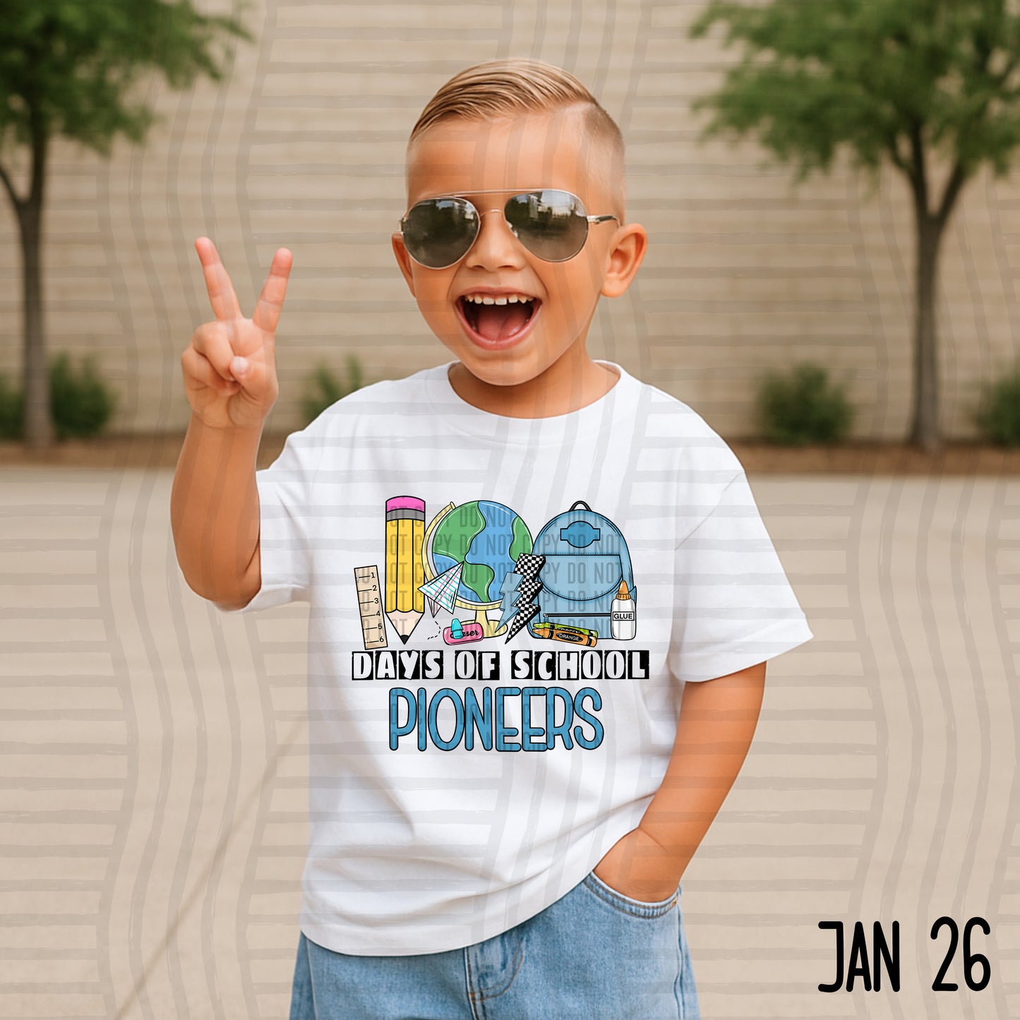 100 DAYS OF SCHOOL BOYISH TEE