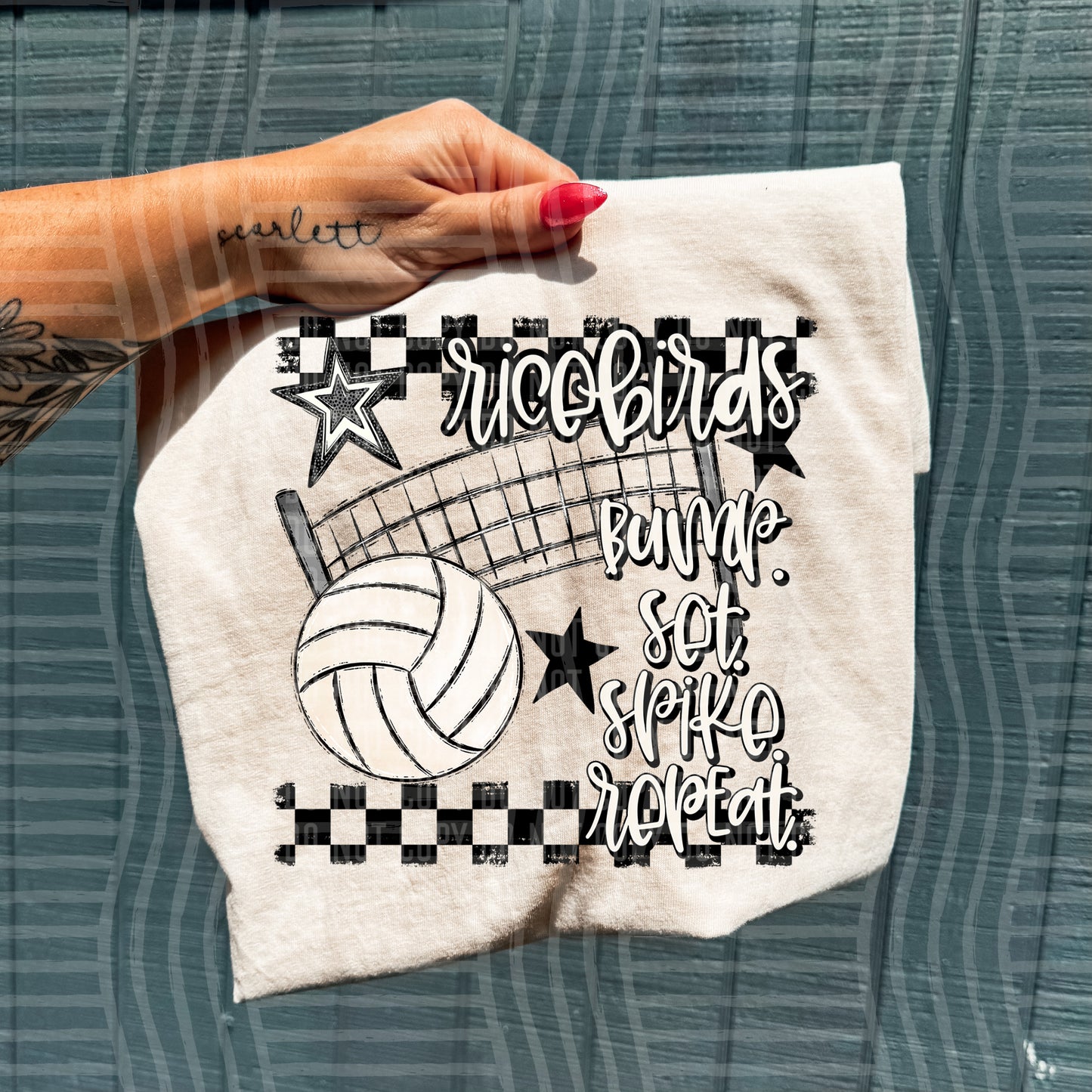 MASCOT VOLLEYBALL TEE