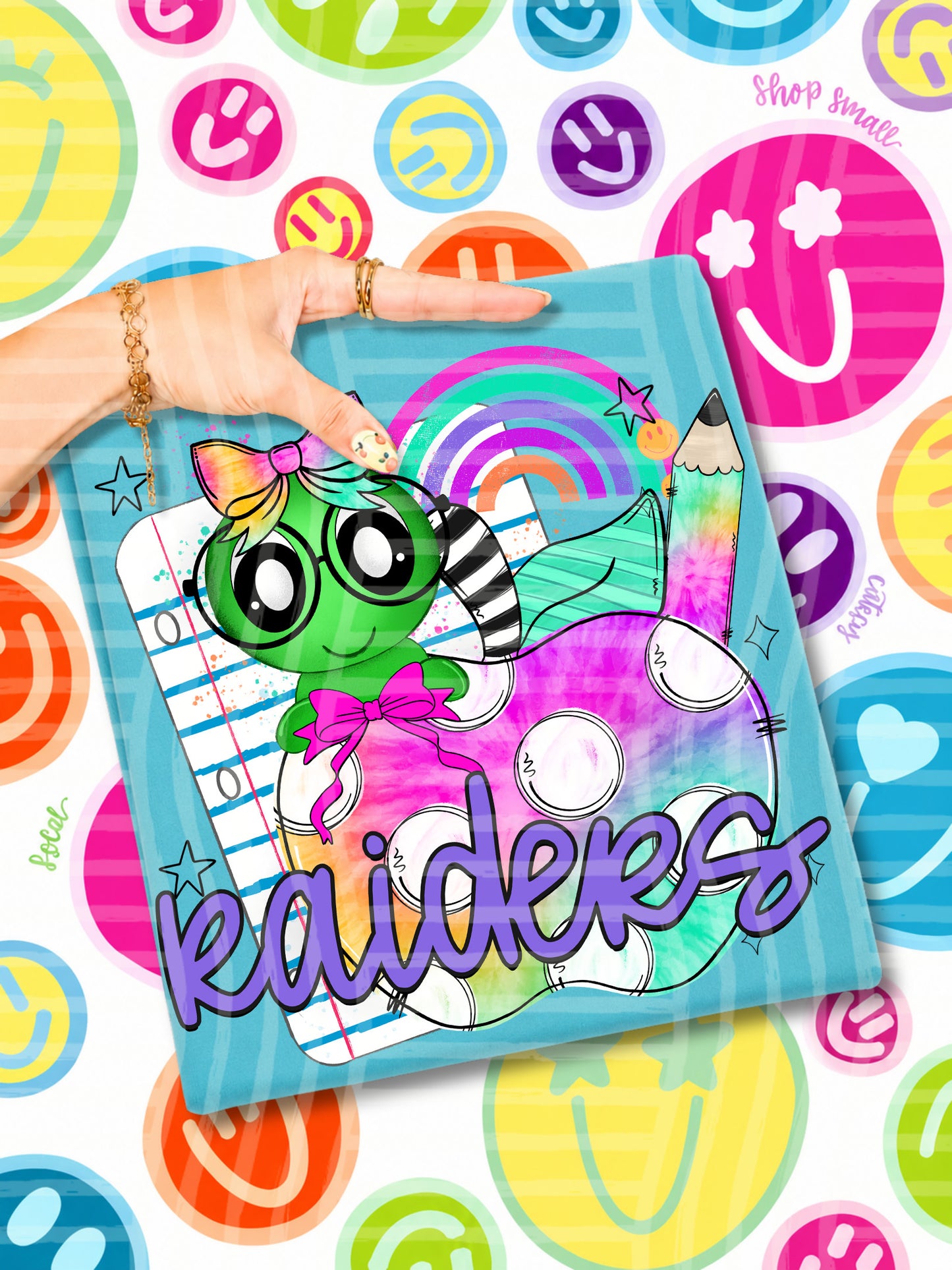 CATERPILLAR SCHOOL MASCOTS TEE